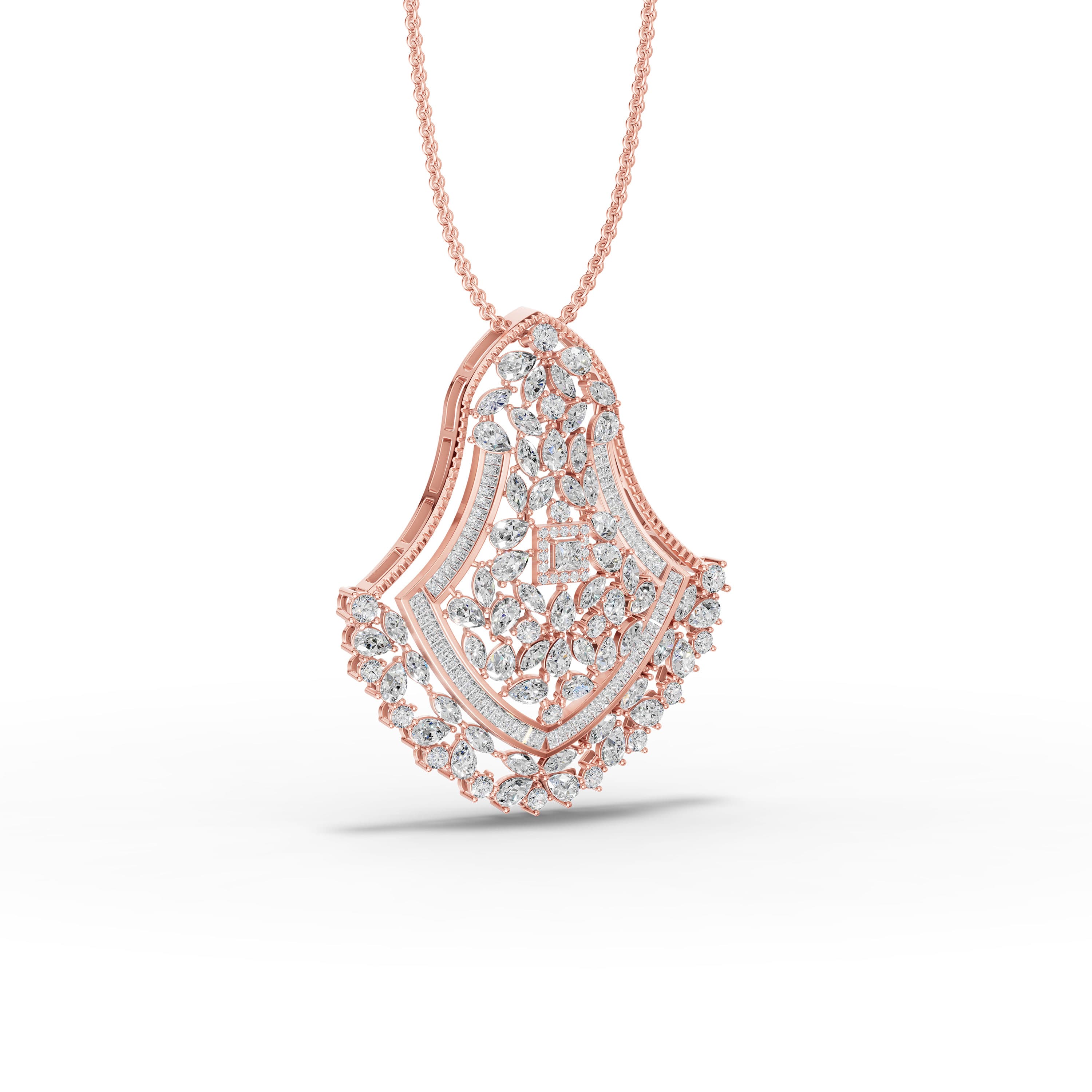 Cassia Multi-Cut Statement Pendant