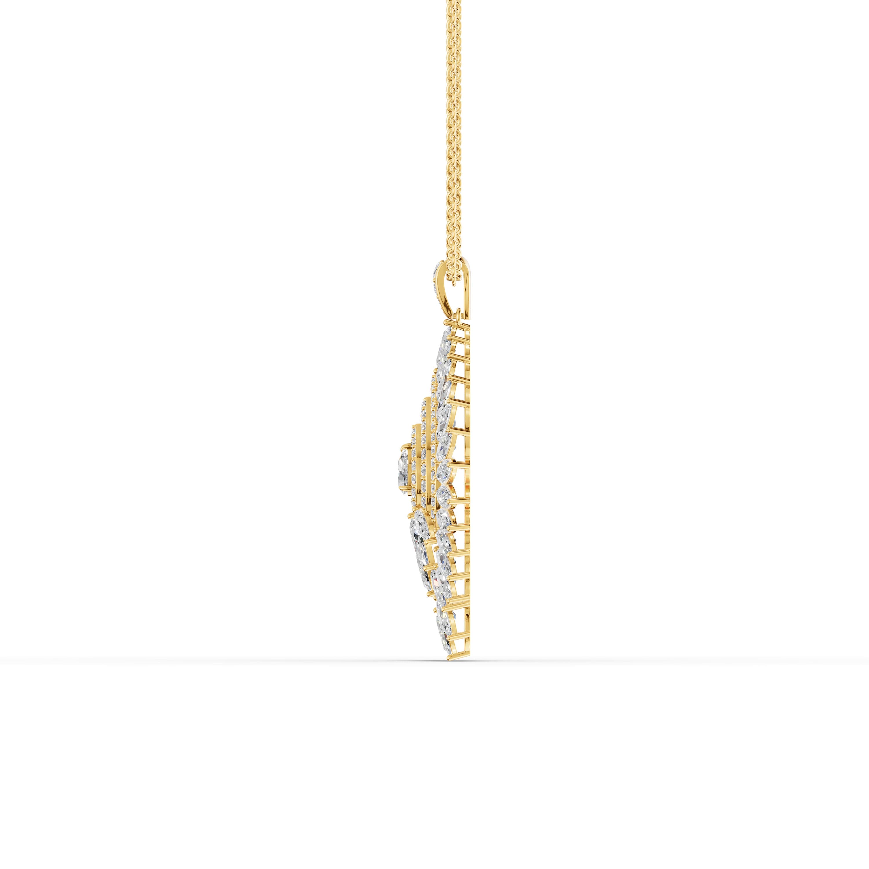 Aurelle Marquise Cascade Pendant
