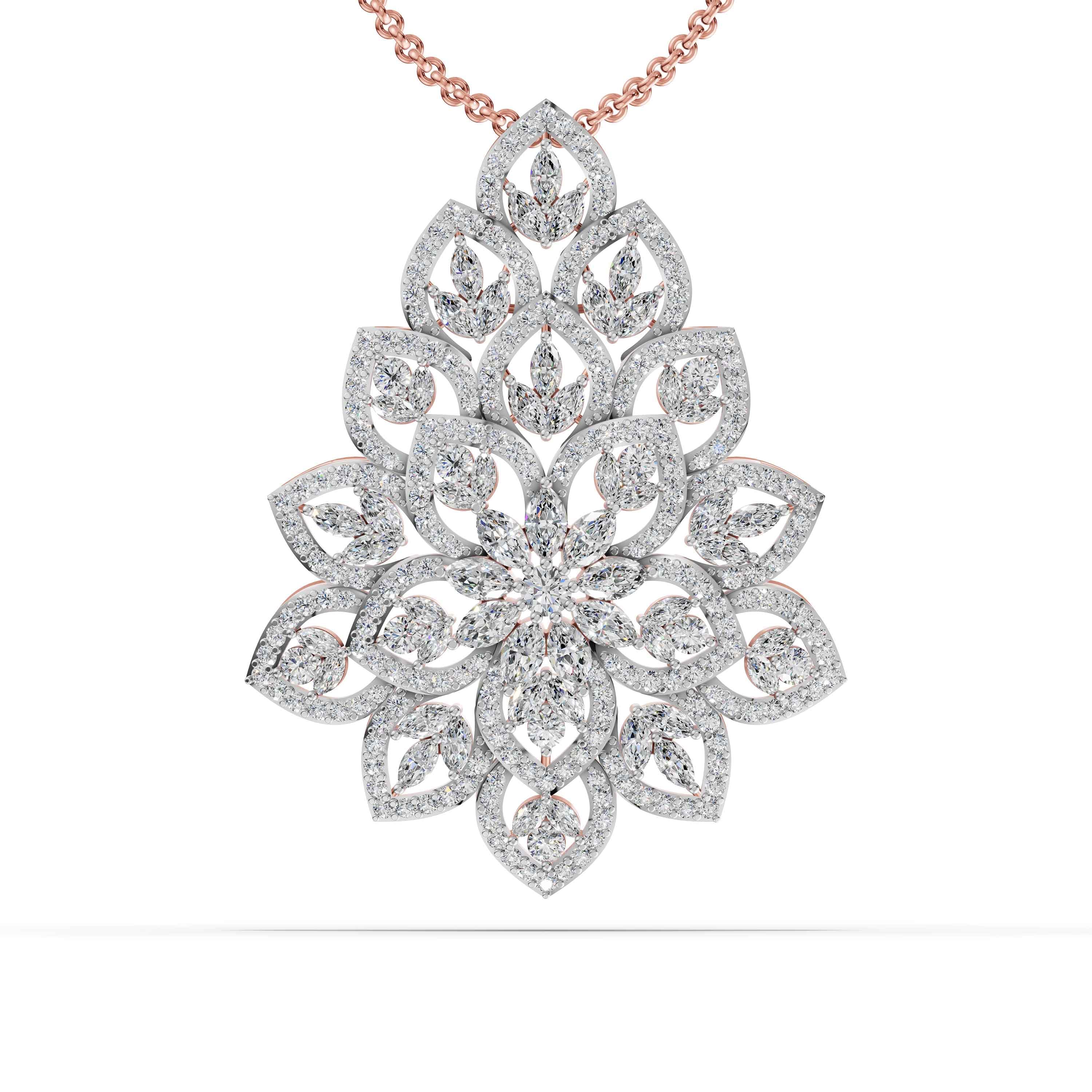 Cipherly Grand Cluster Pendant