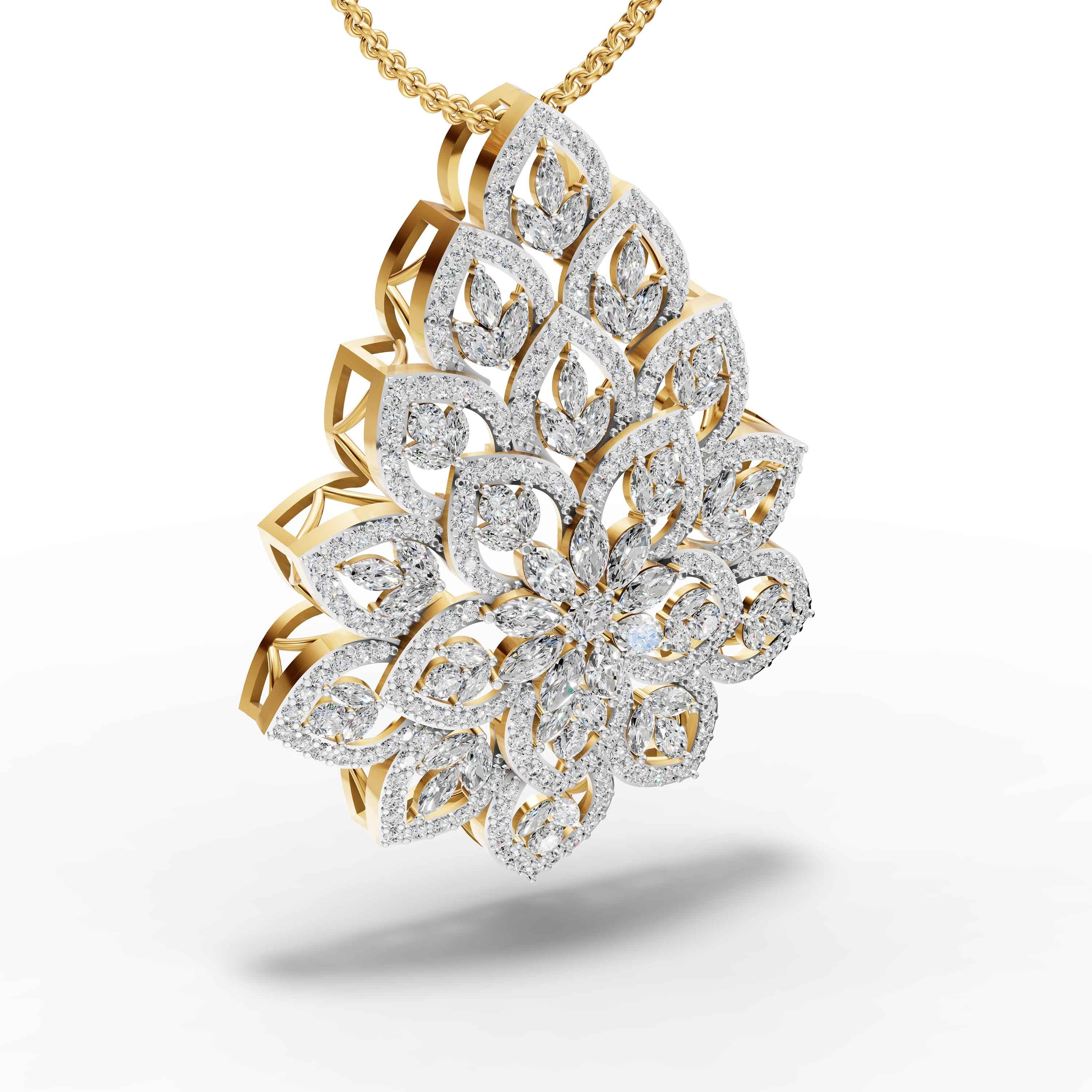 Cipherly Grand Cluster Pendant
