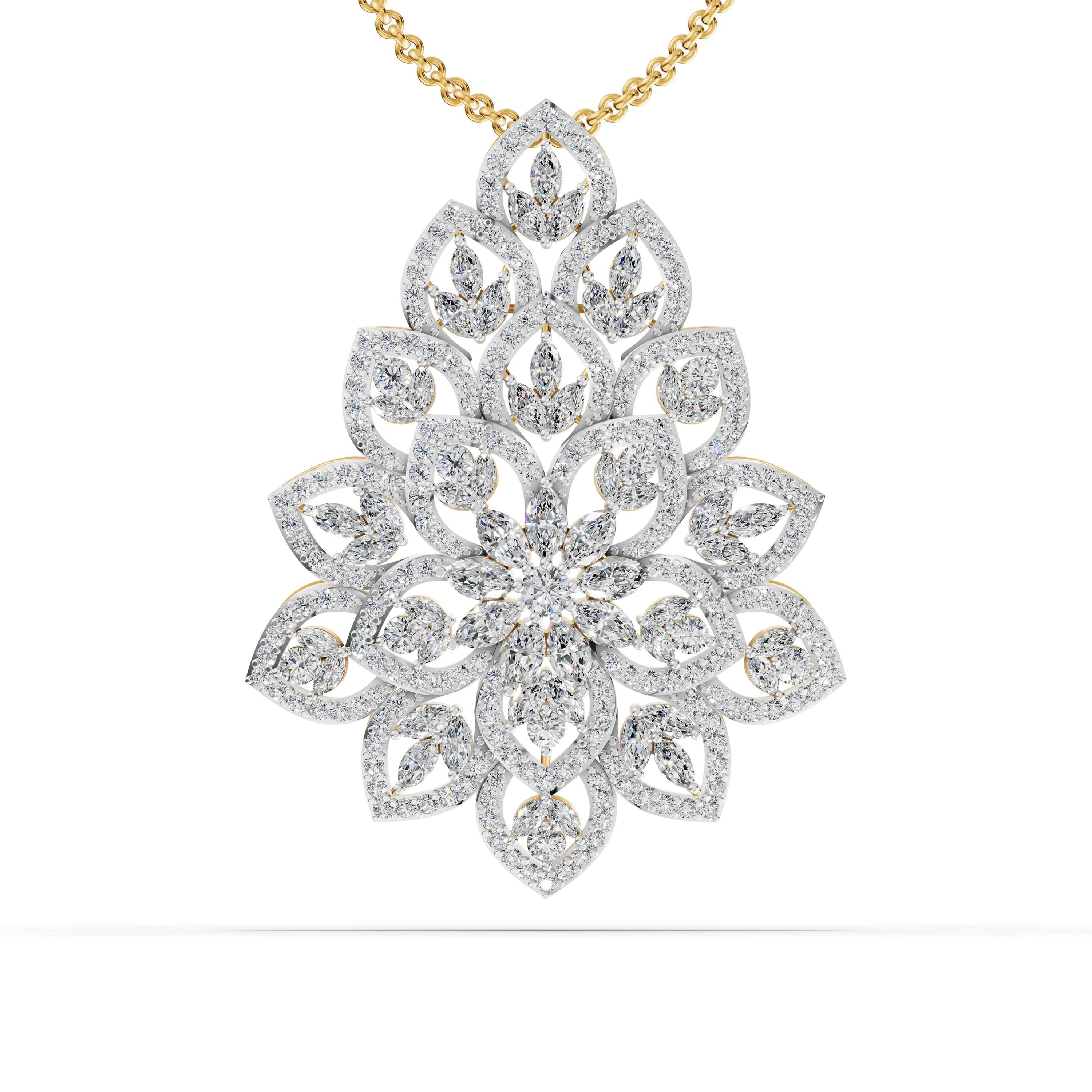 Cipherly Grand Cluster Pendant