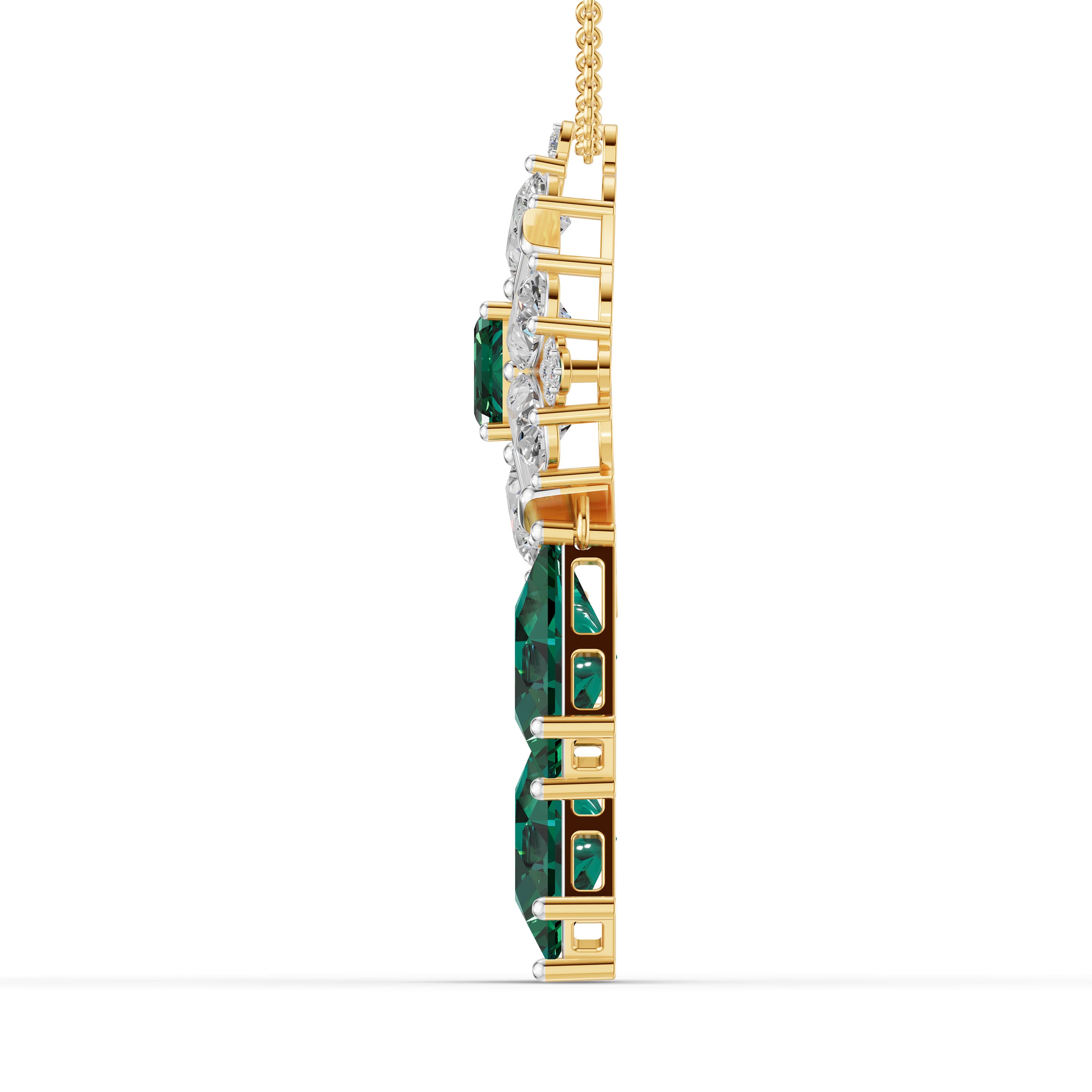 Letterpress Cluster Pendant