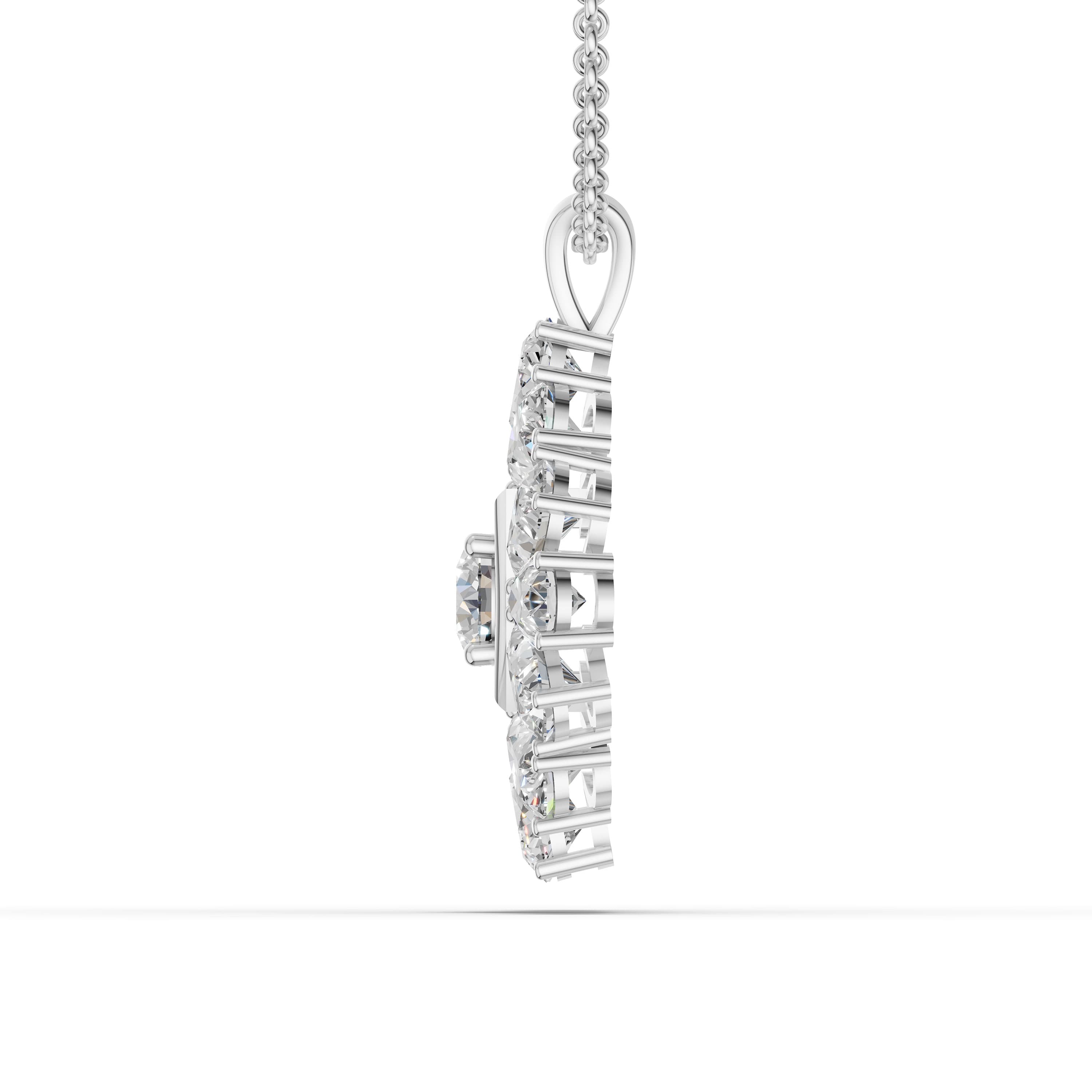 Quire Pear Radiant Pendant