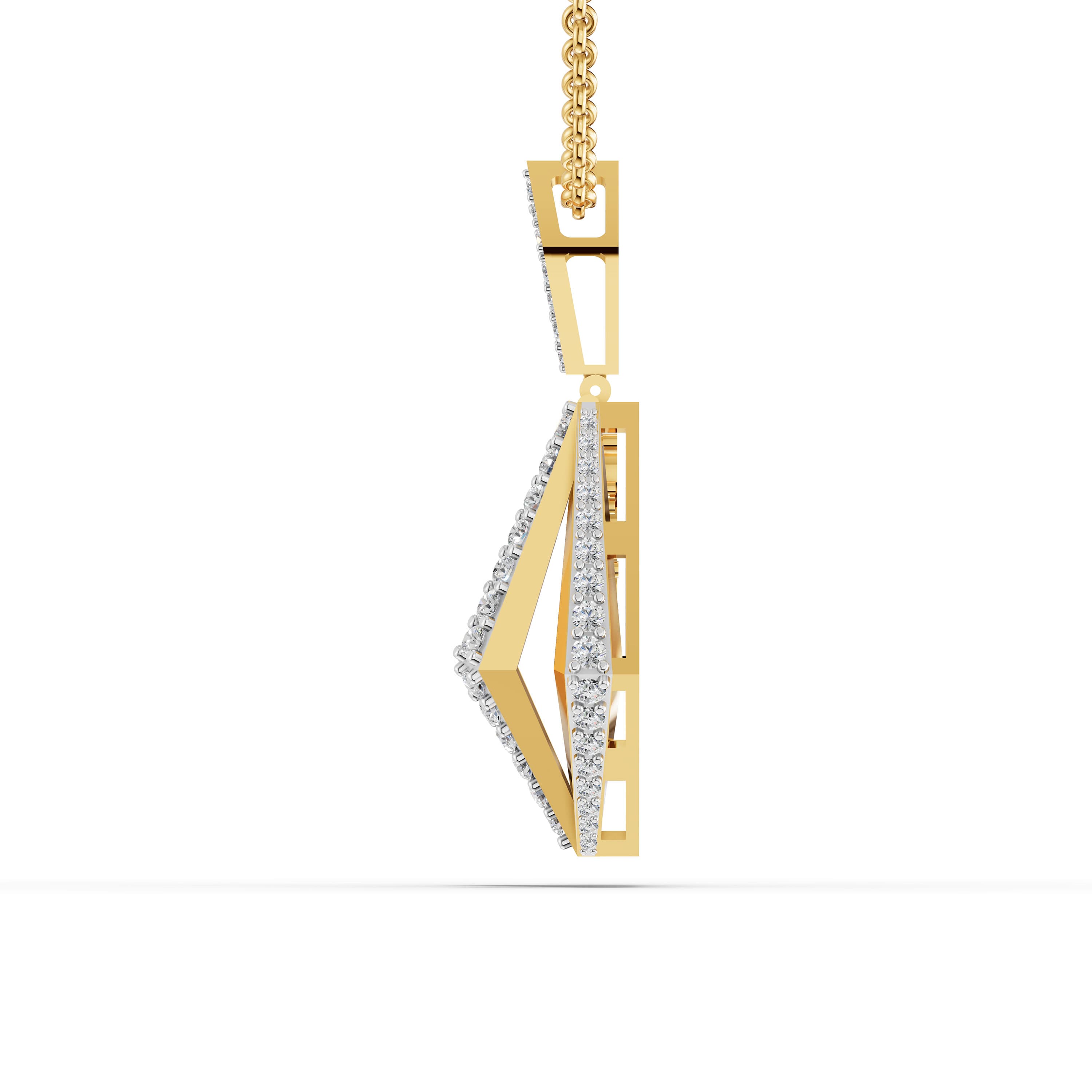 Margin Round Bar Pendant