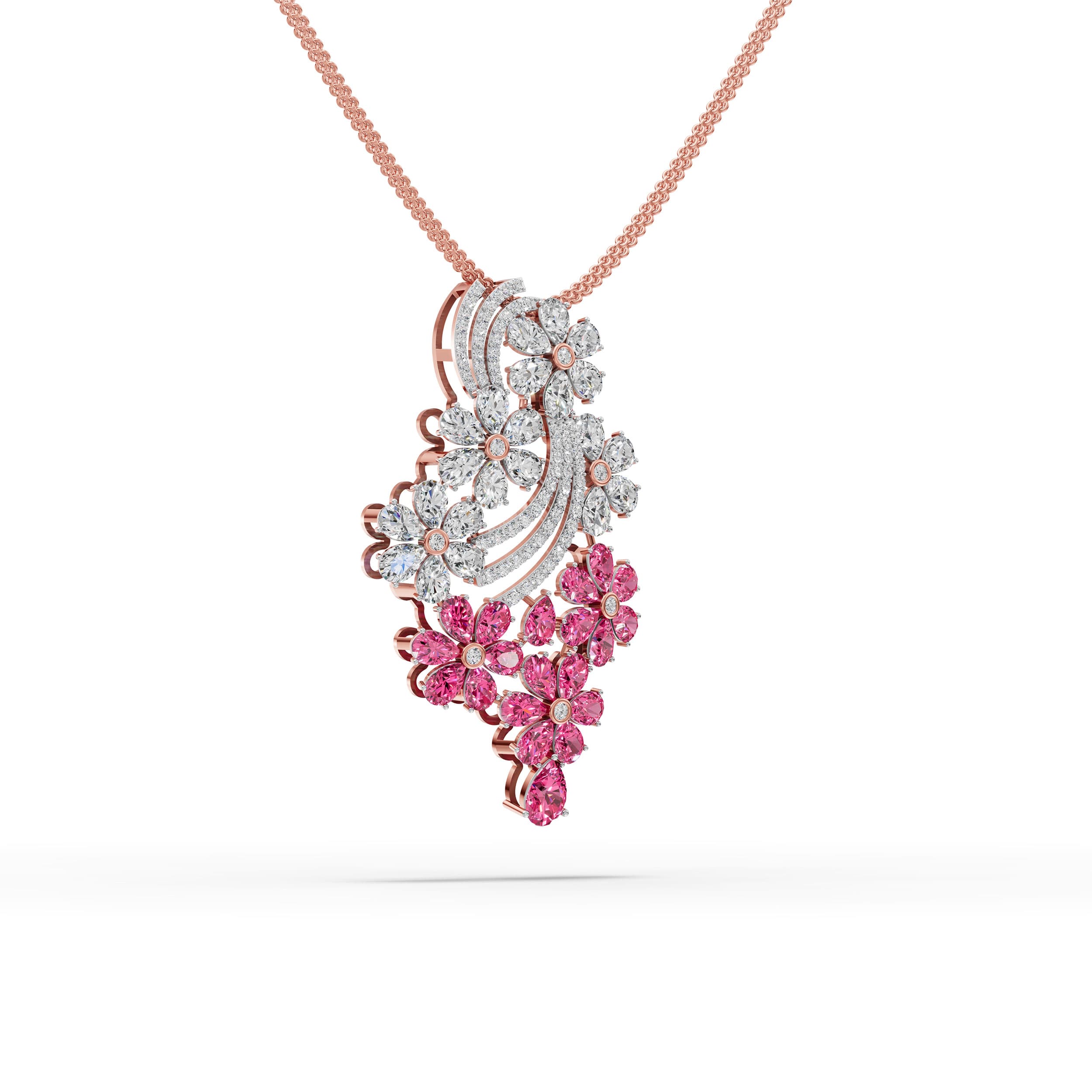 Maris Pear Cascade Pendant