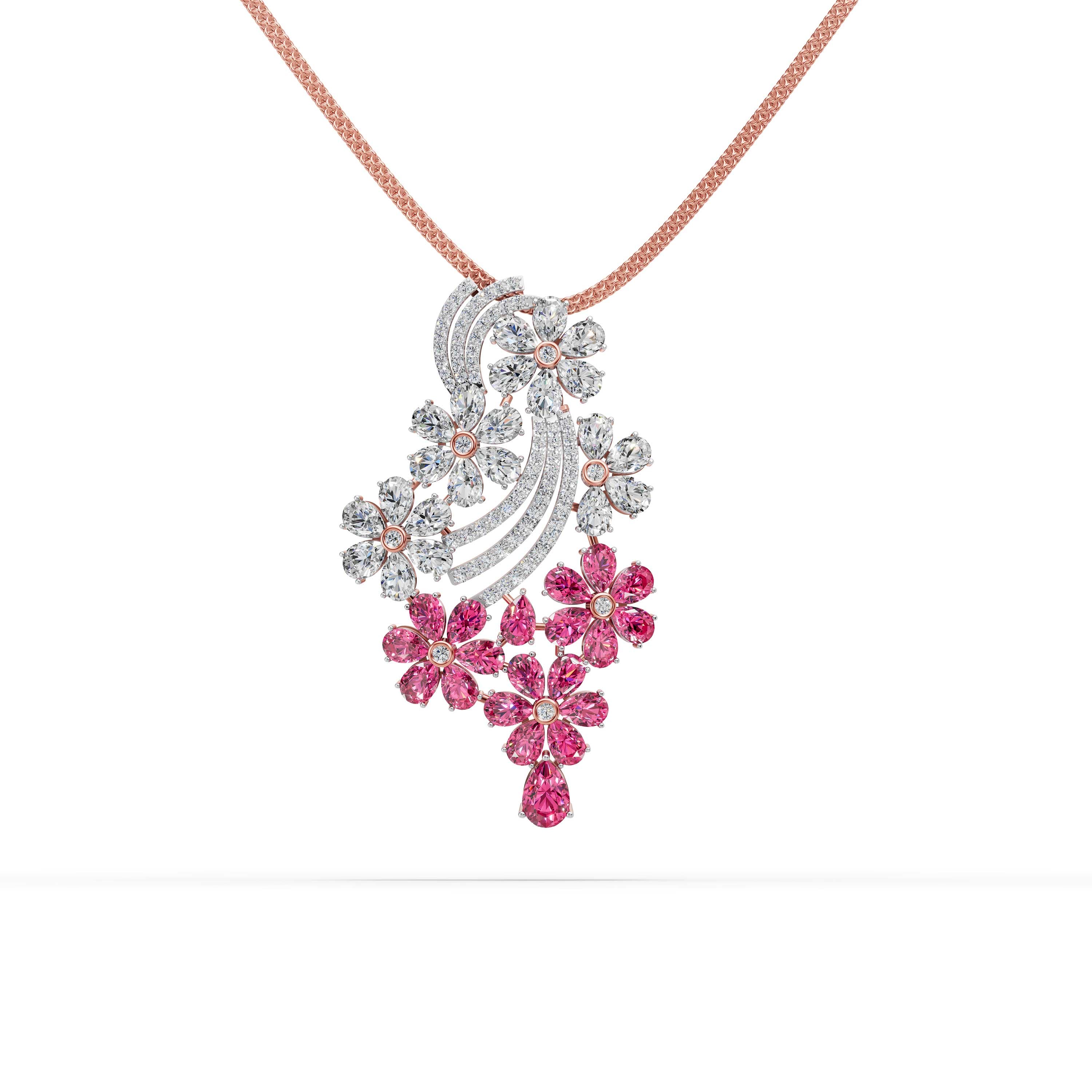Maris Pear Cascade Pendant