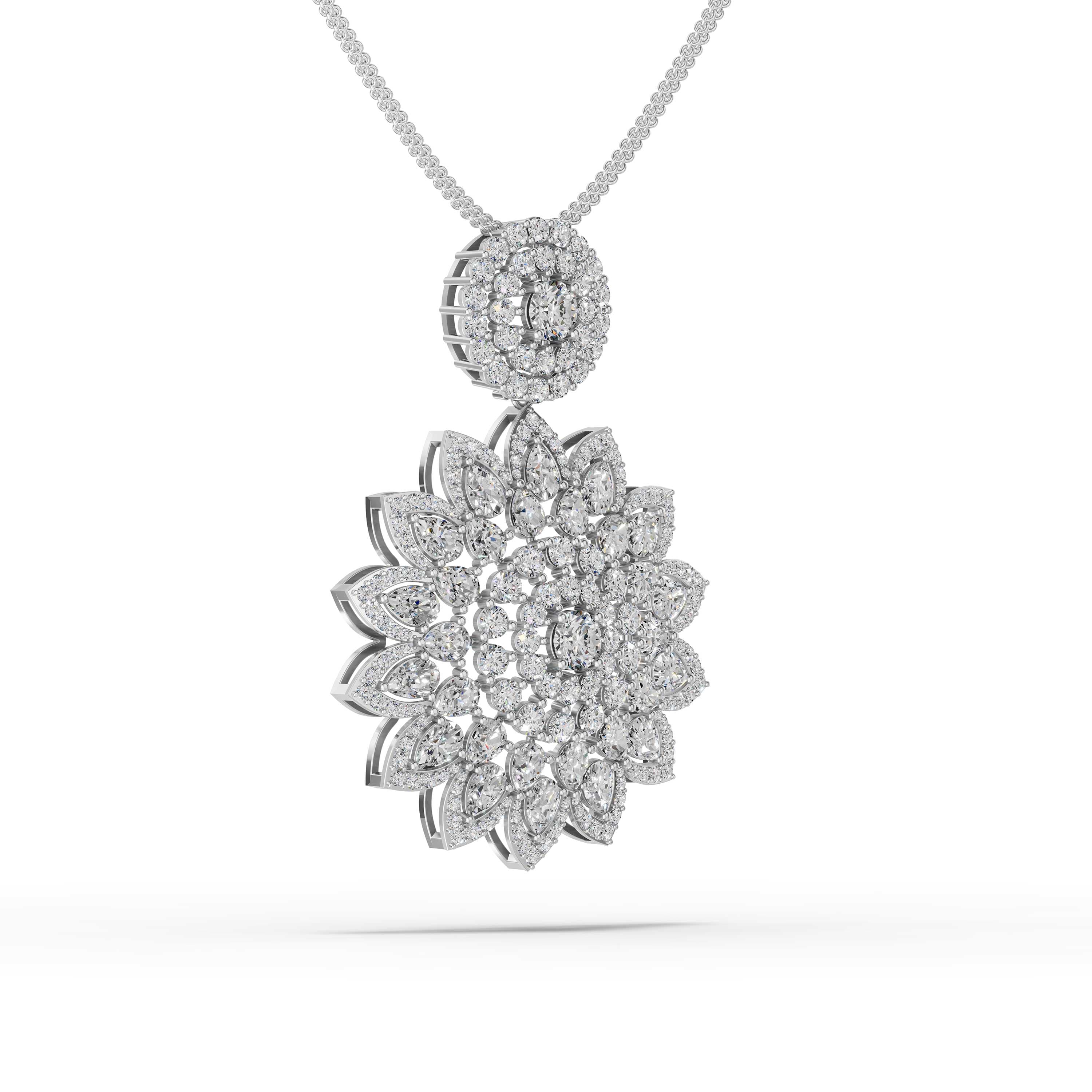 Dove Note Pear Pendant