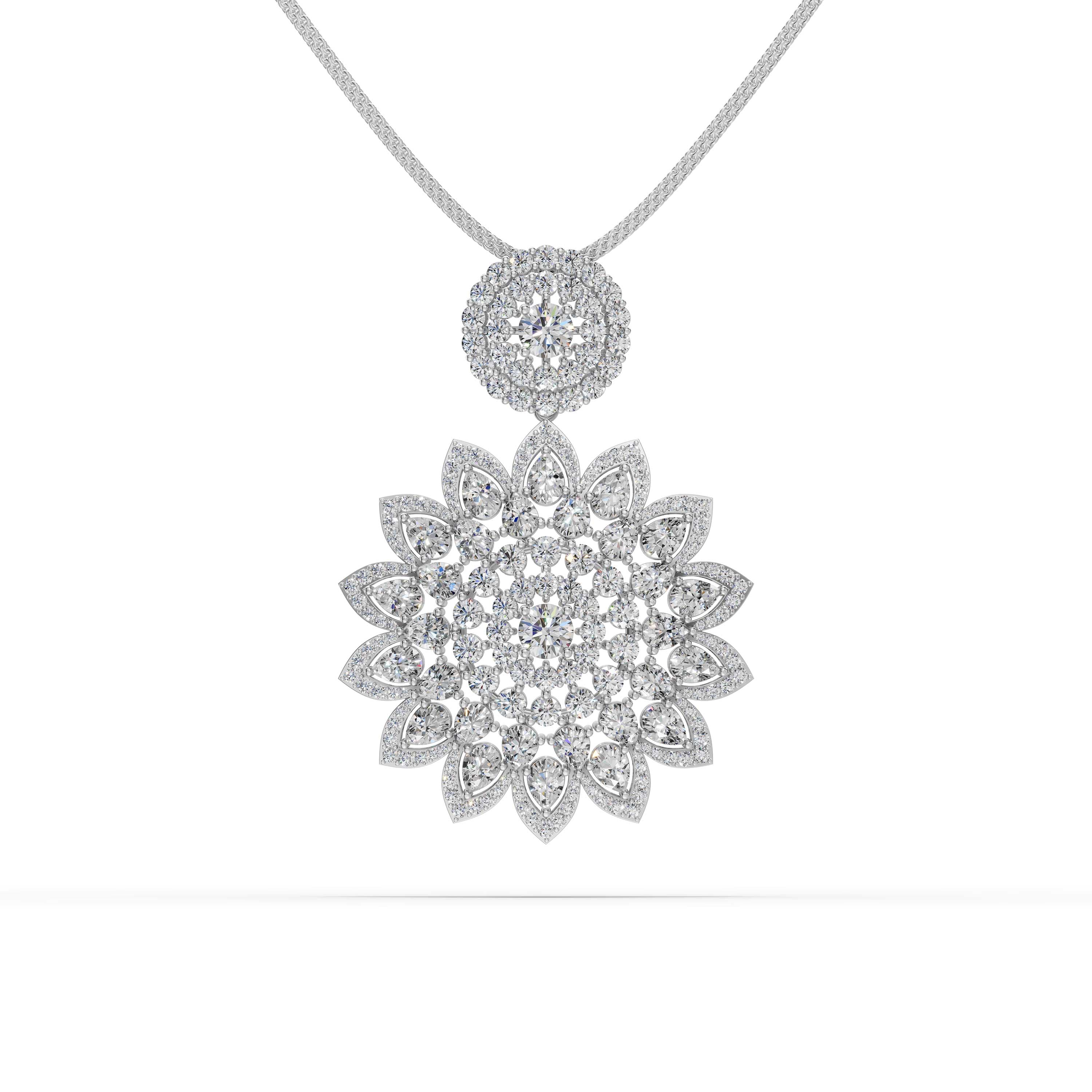 Dove Note Pear Pendant