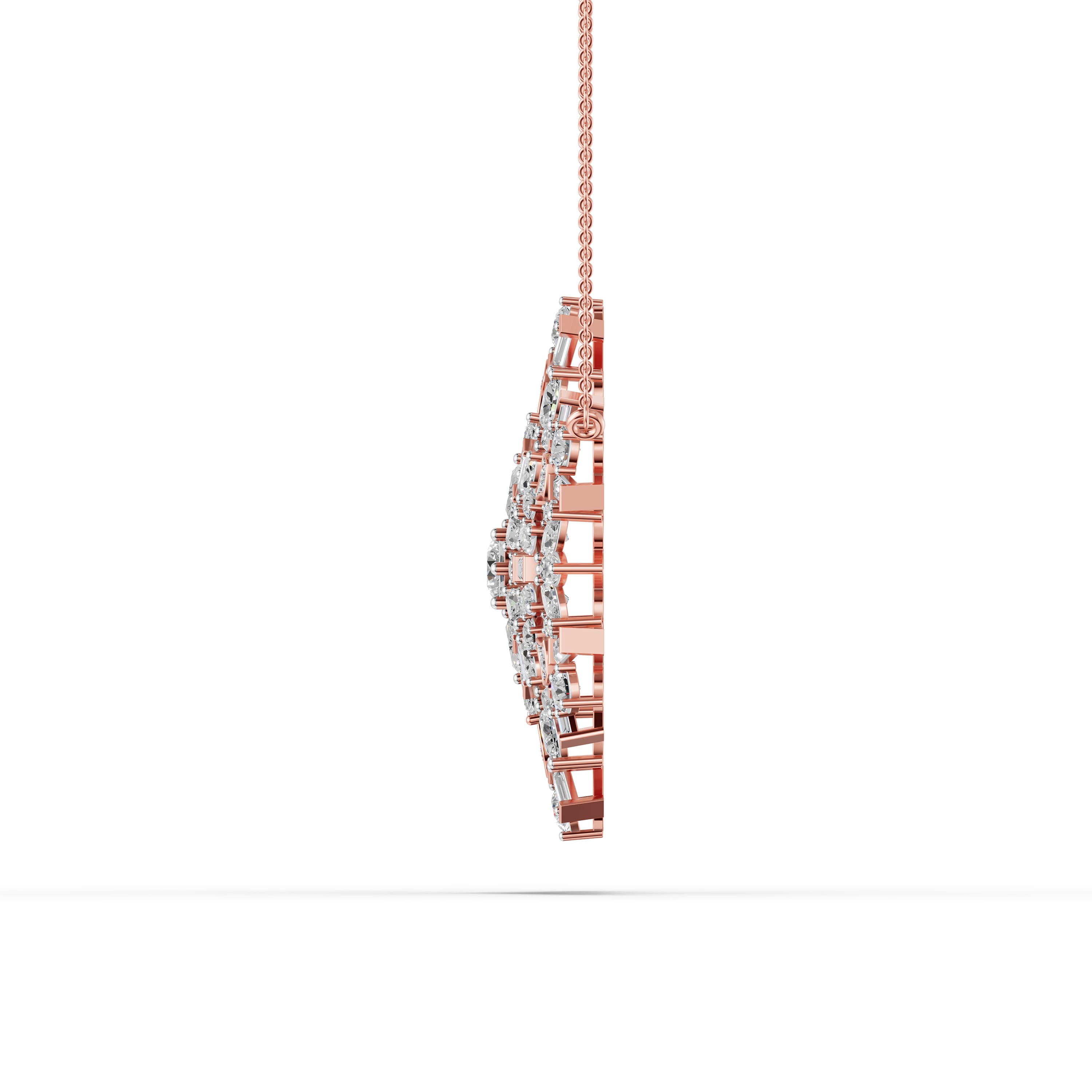Orb Multi-Cut Statement Pendant
