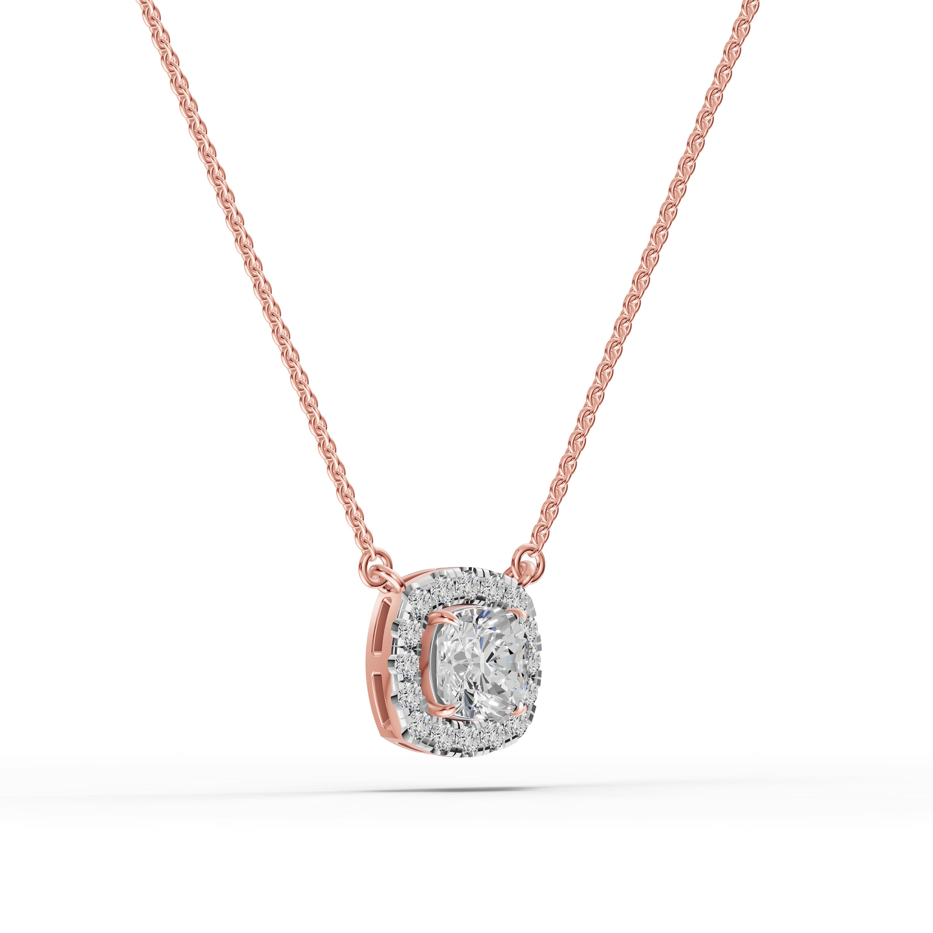 Tender Cushion Halo Pendant