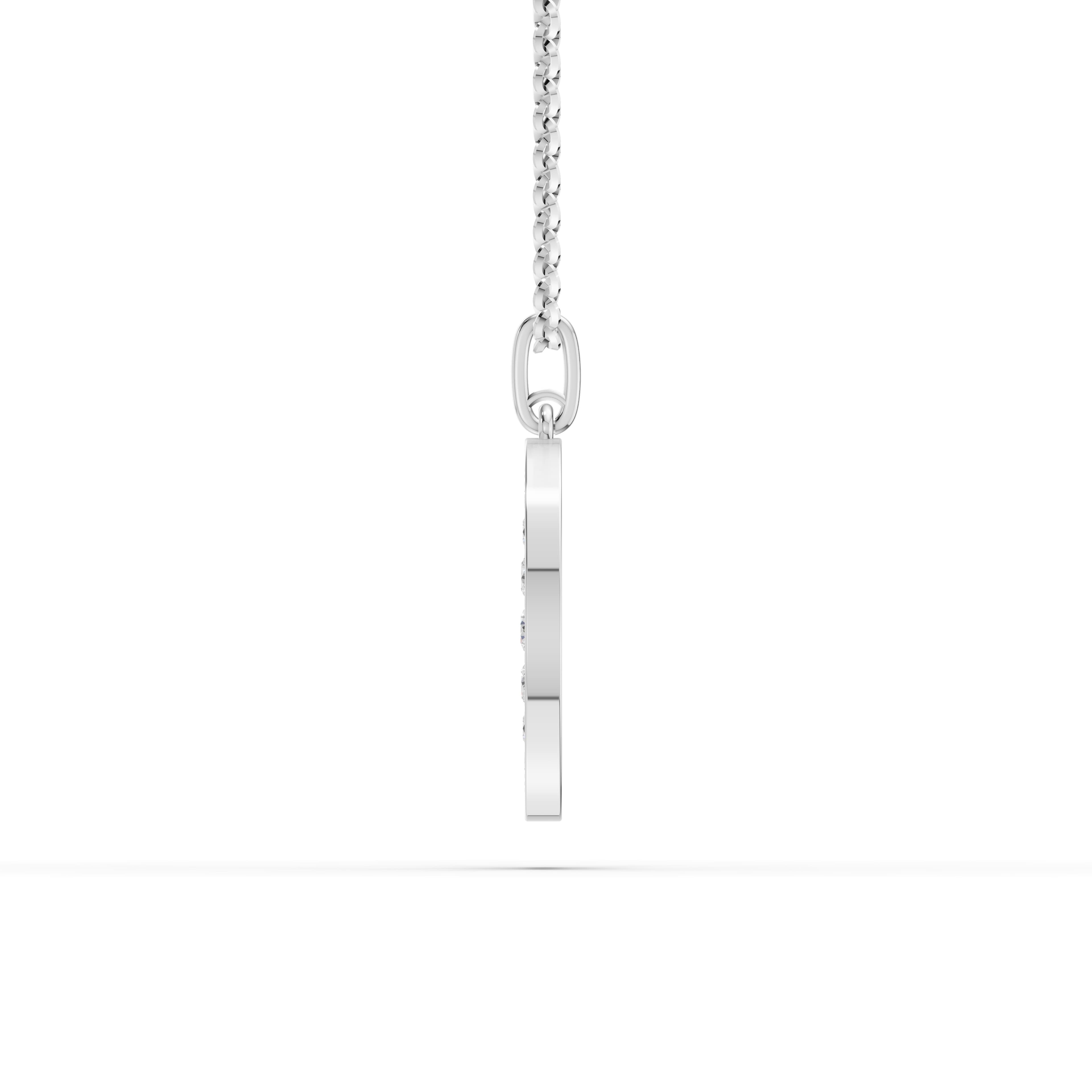 O Initial Script Pendant