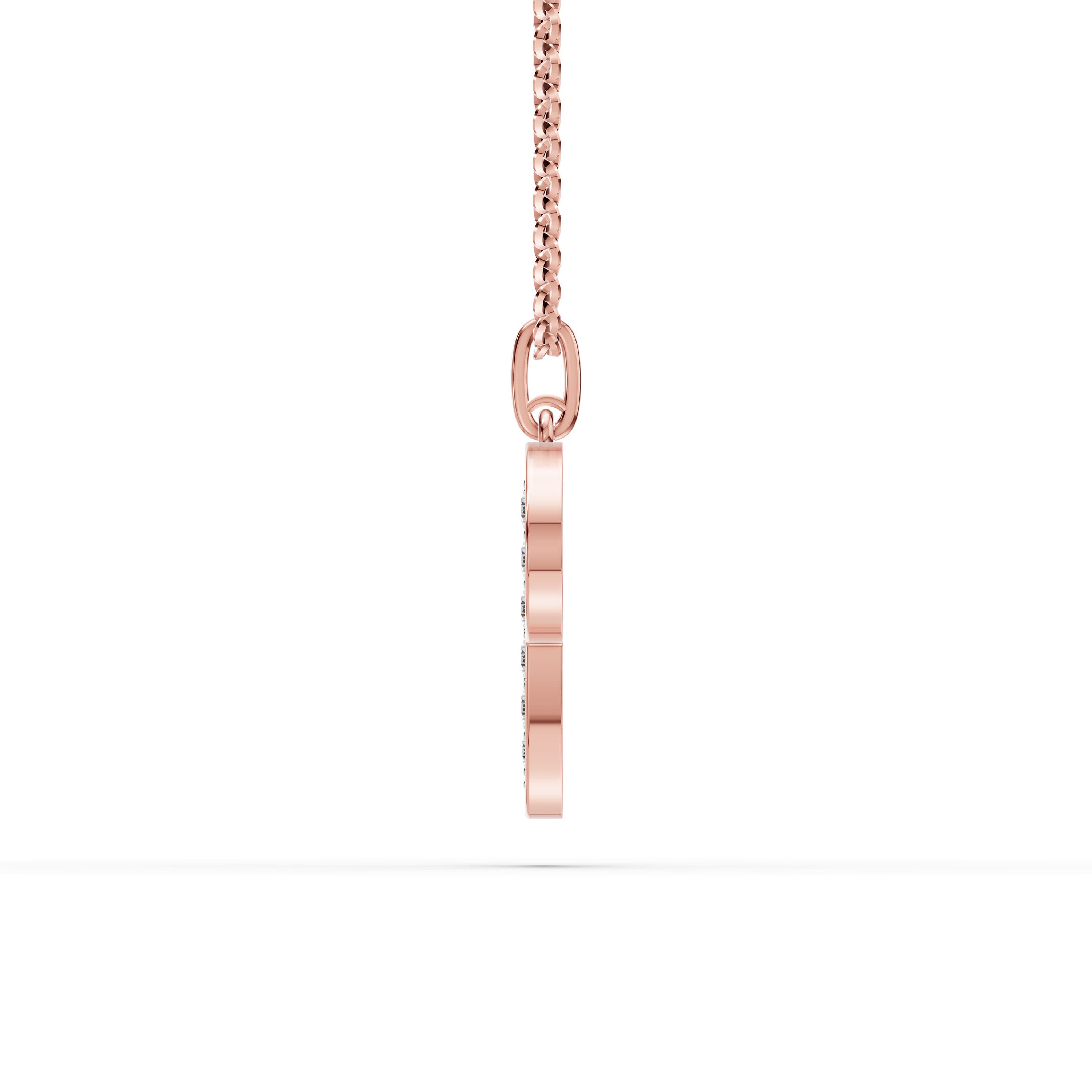 P Initial Script Pendant