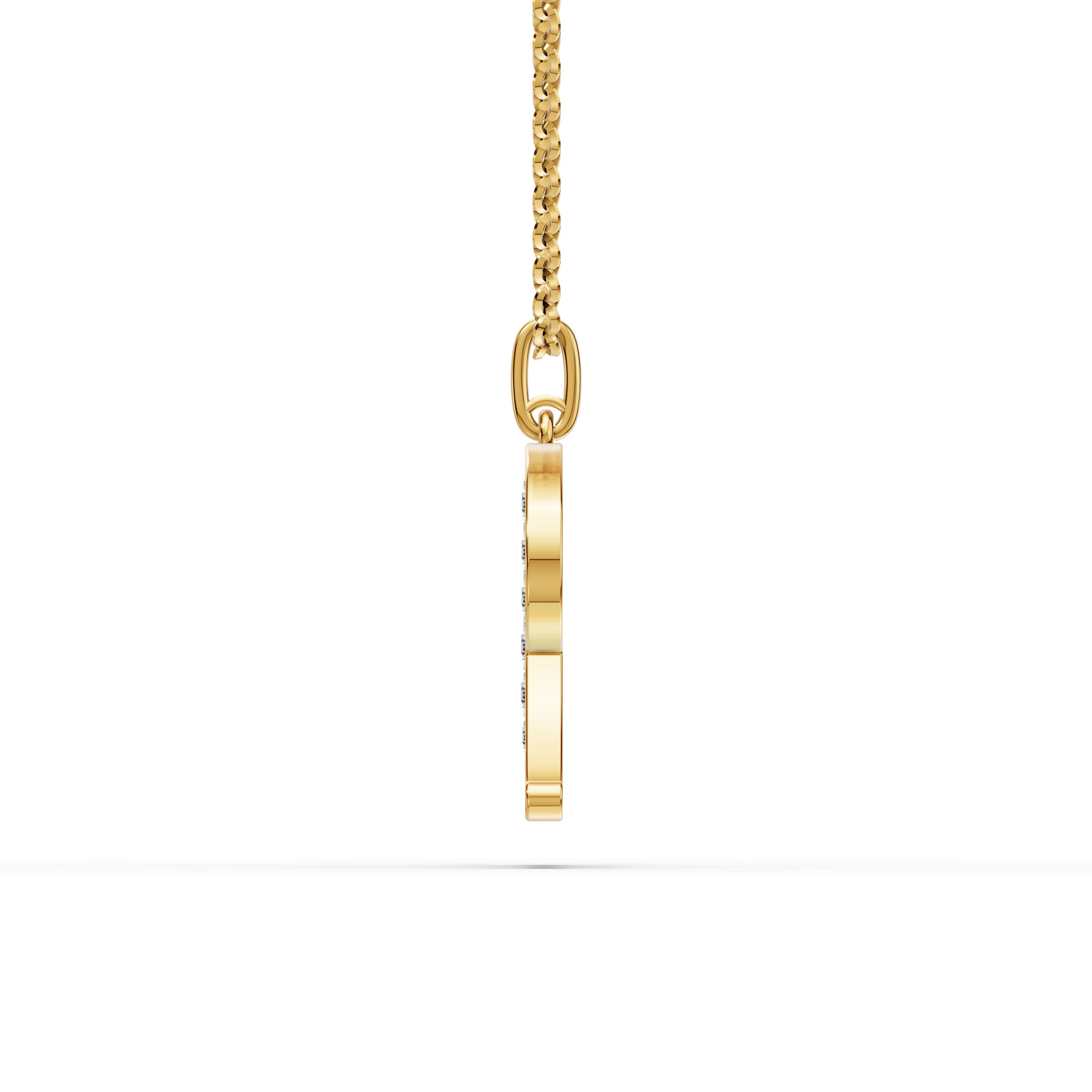 R Initial Script Pendant