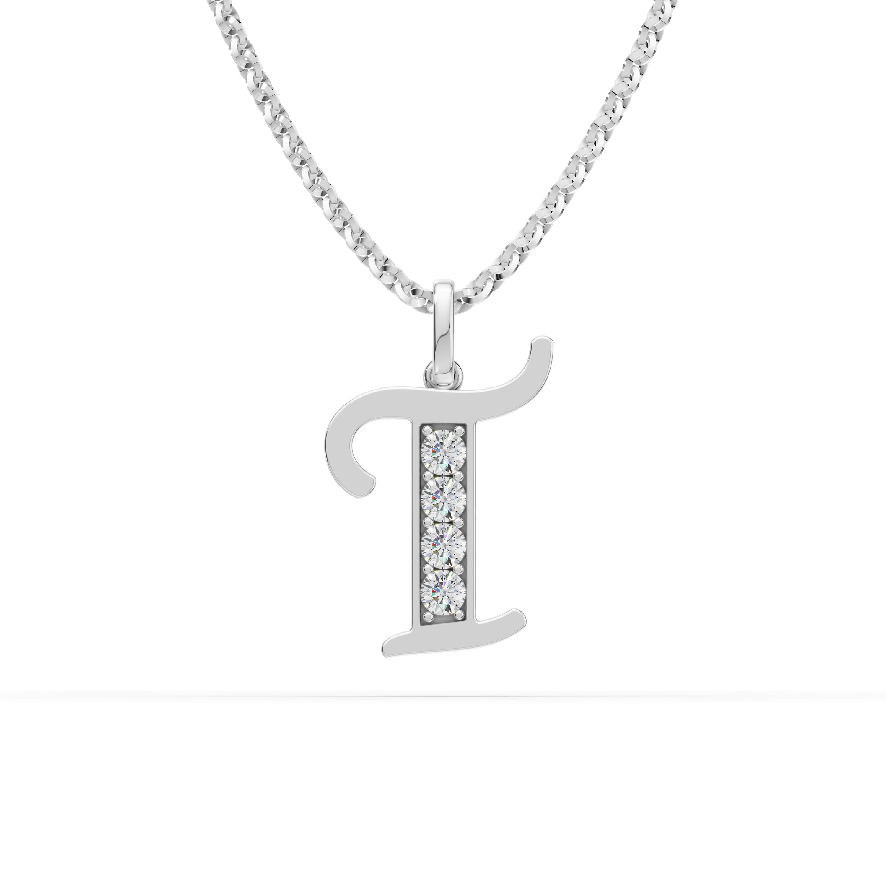T Initial Script Pendant