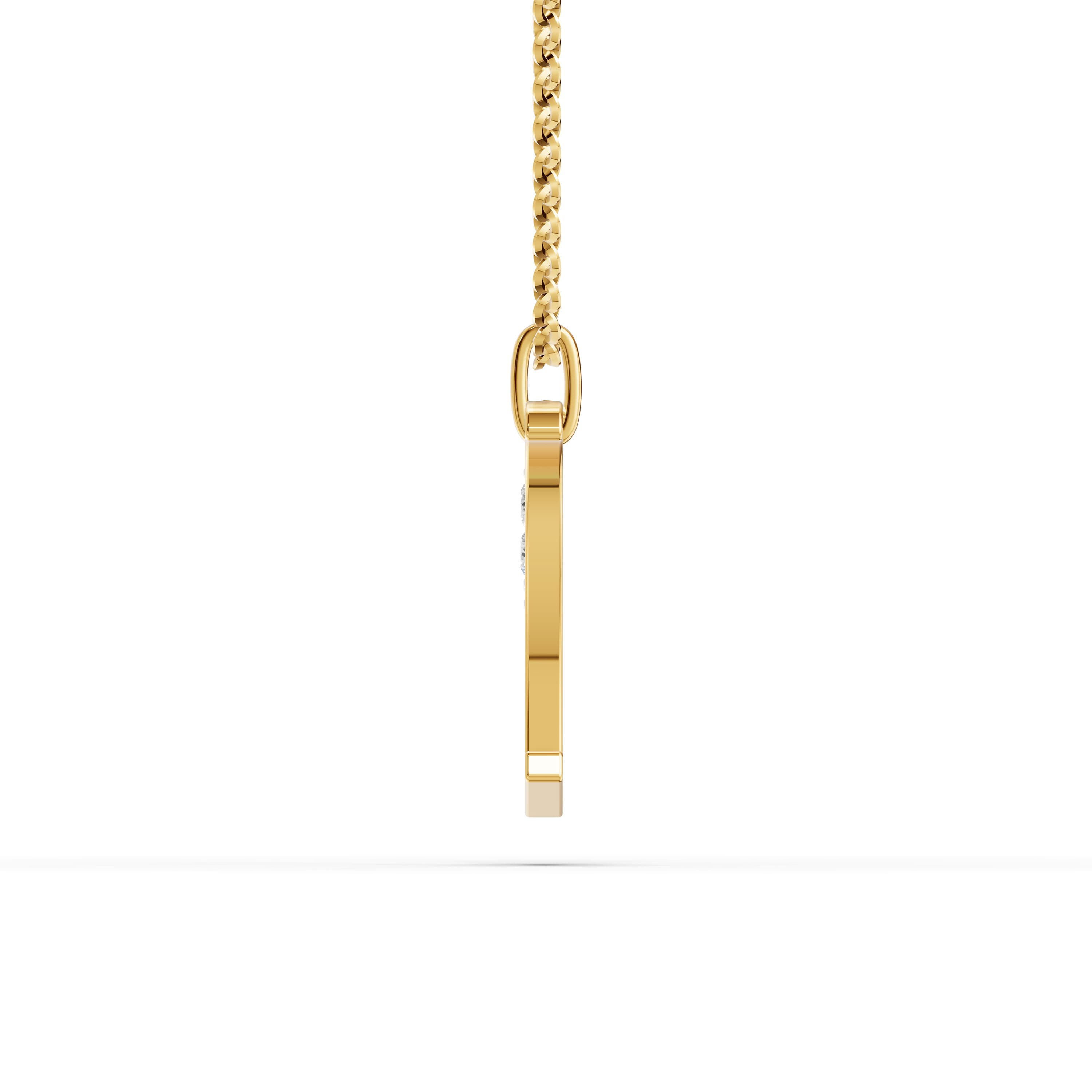 Y Initial Script Pendant