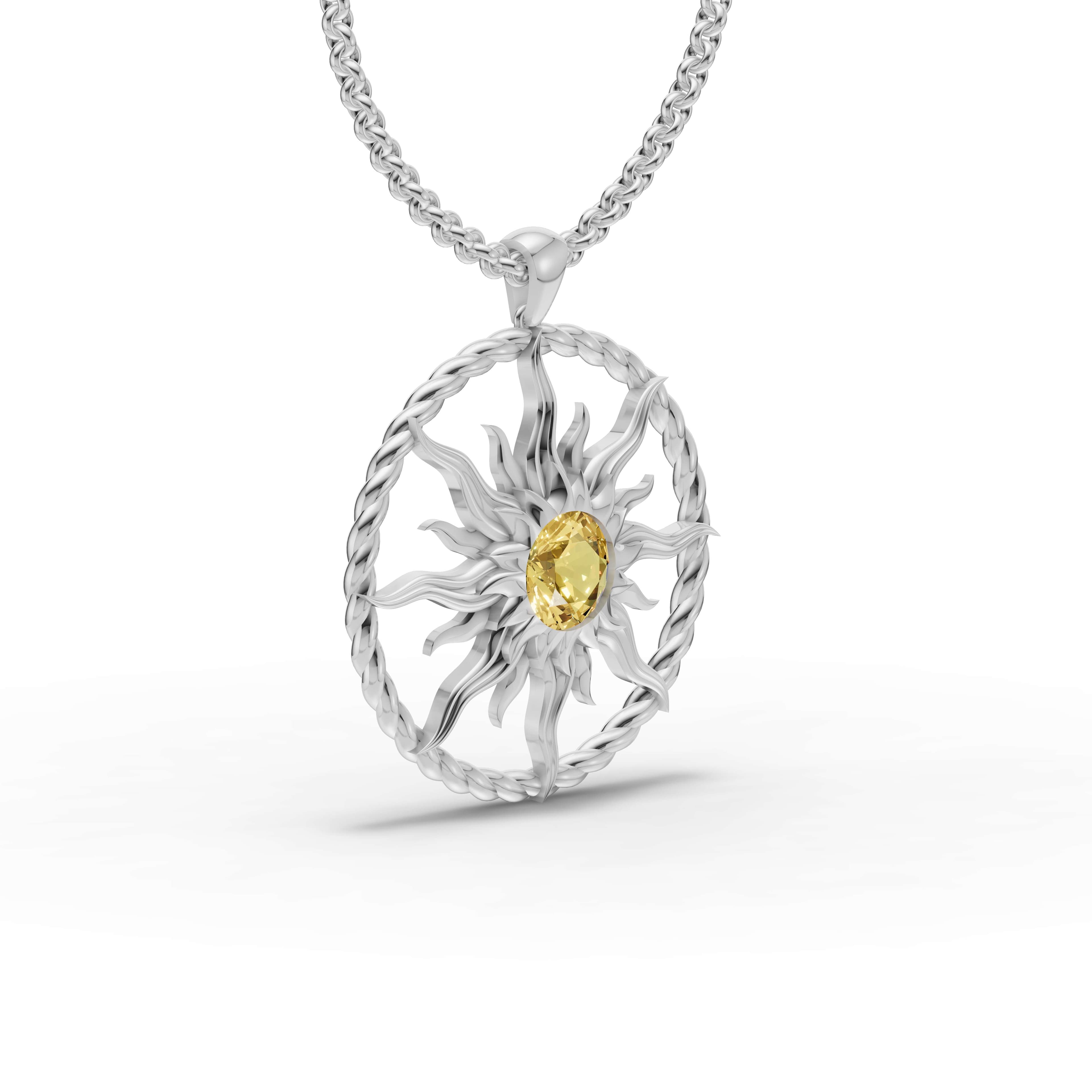 Drape Statement Pendant