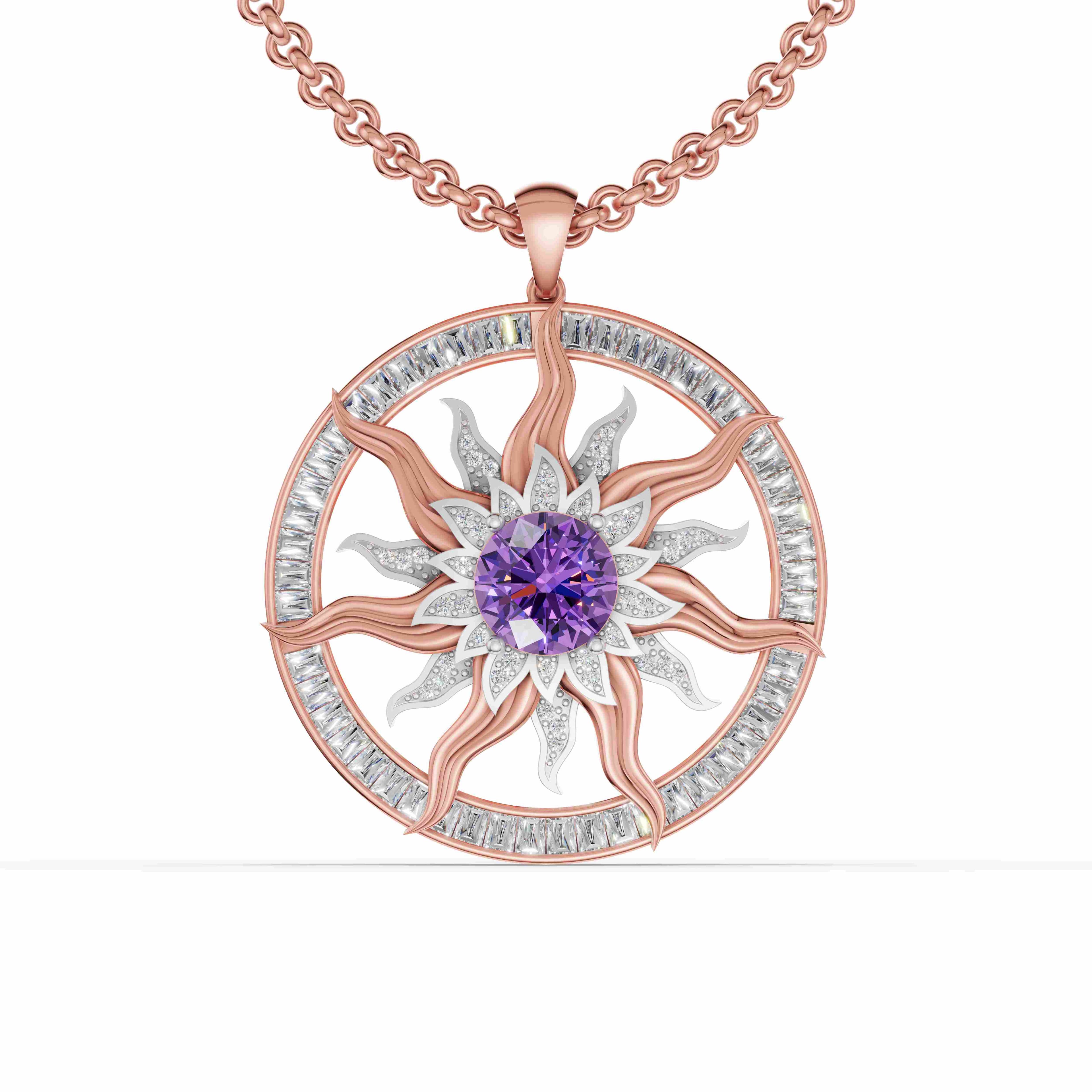 Filament Baguette Statement Pendant
