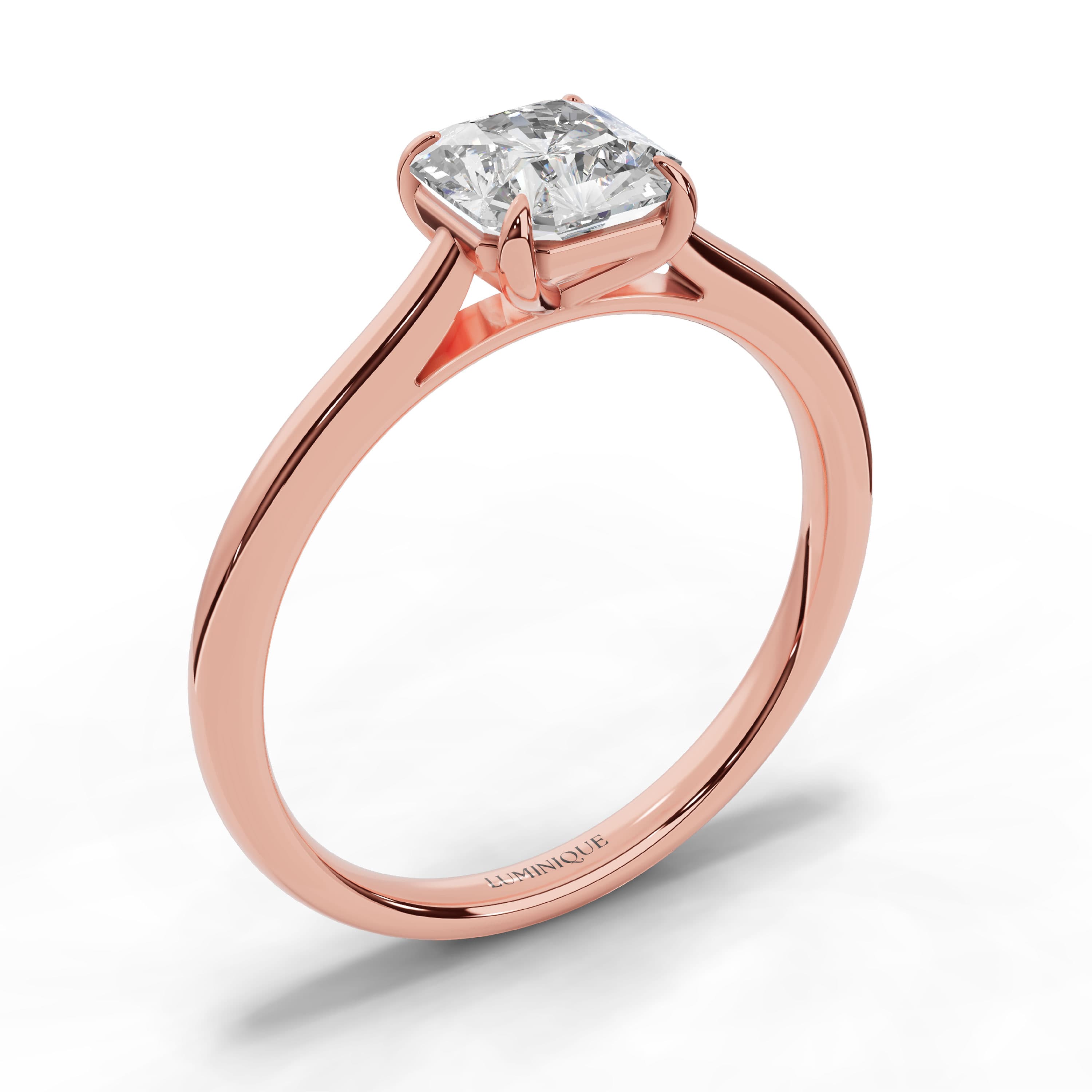 N°01 Asscher Solitaire Ring