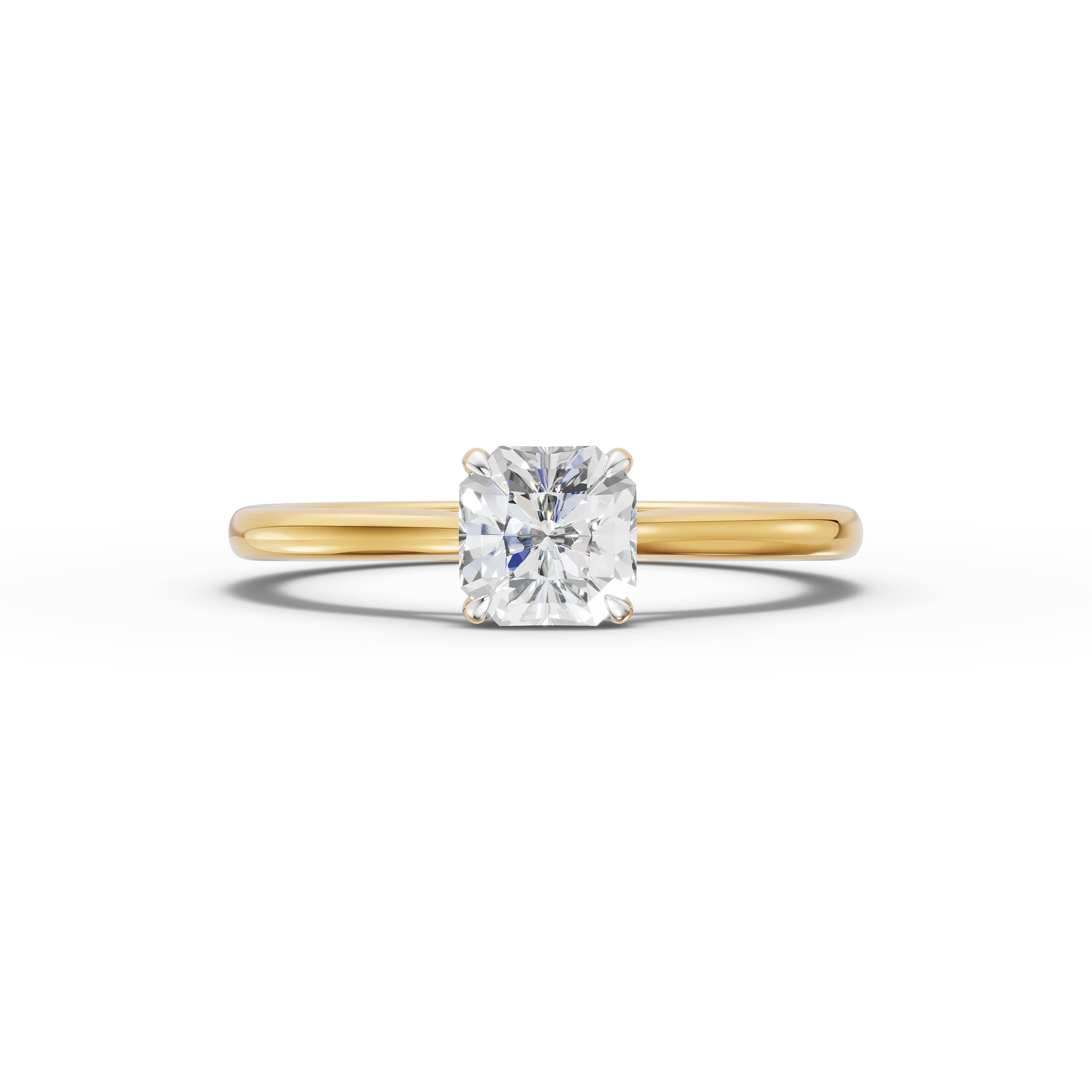N°01 Asscher Solitaire Ring