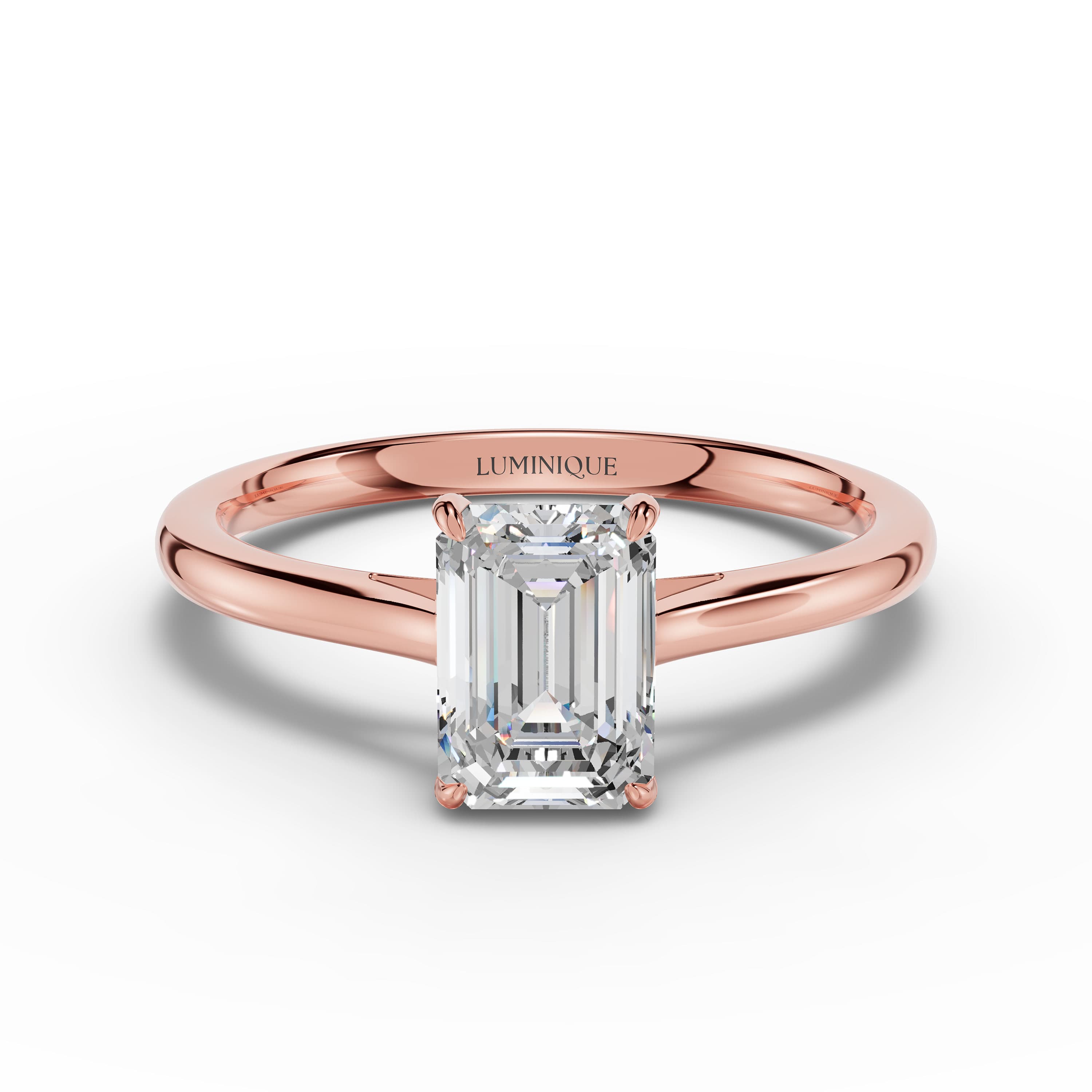 N°02 Emerald Cut Solitaire Ring