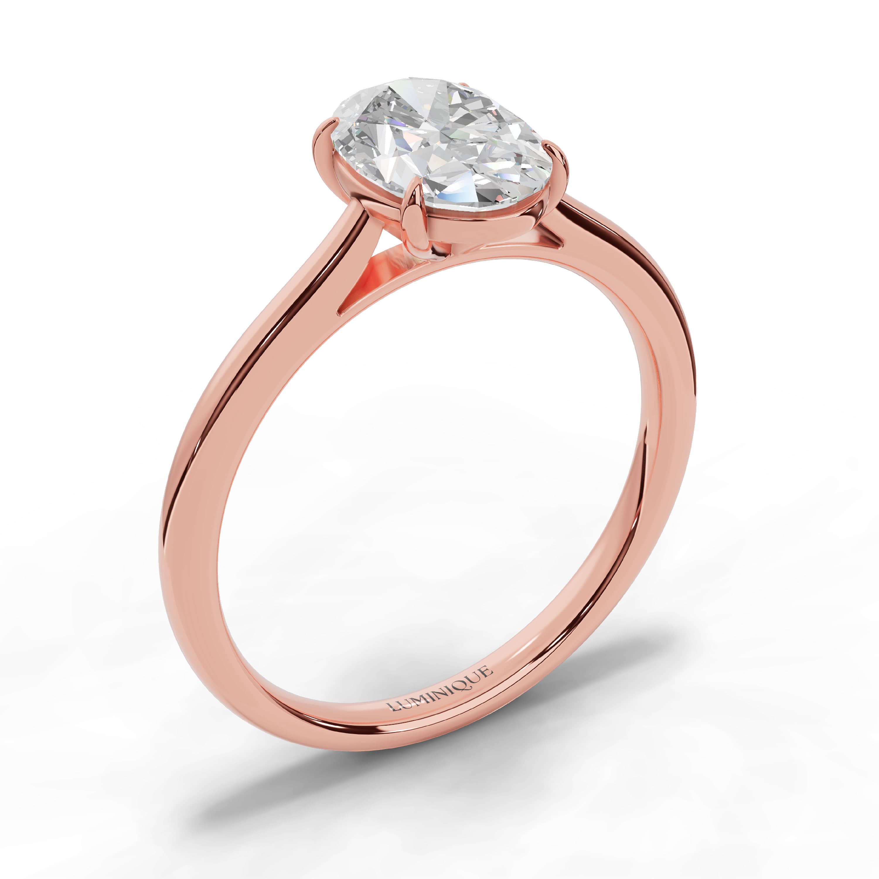 N°04 Oval Solitaire Ring