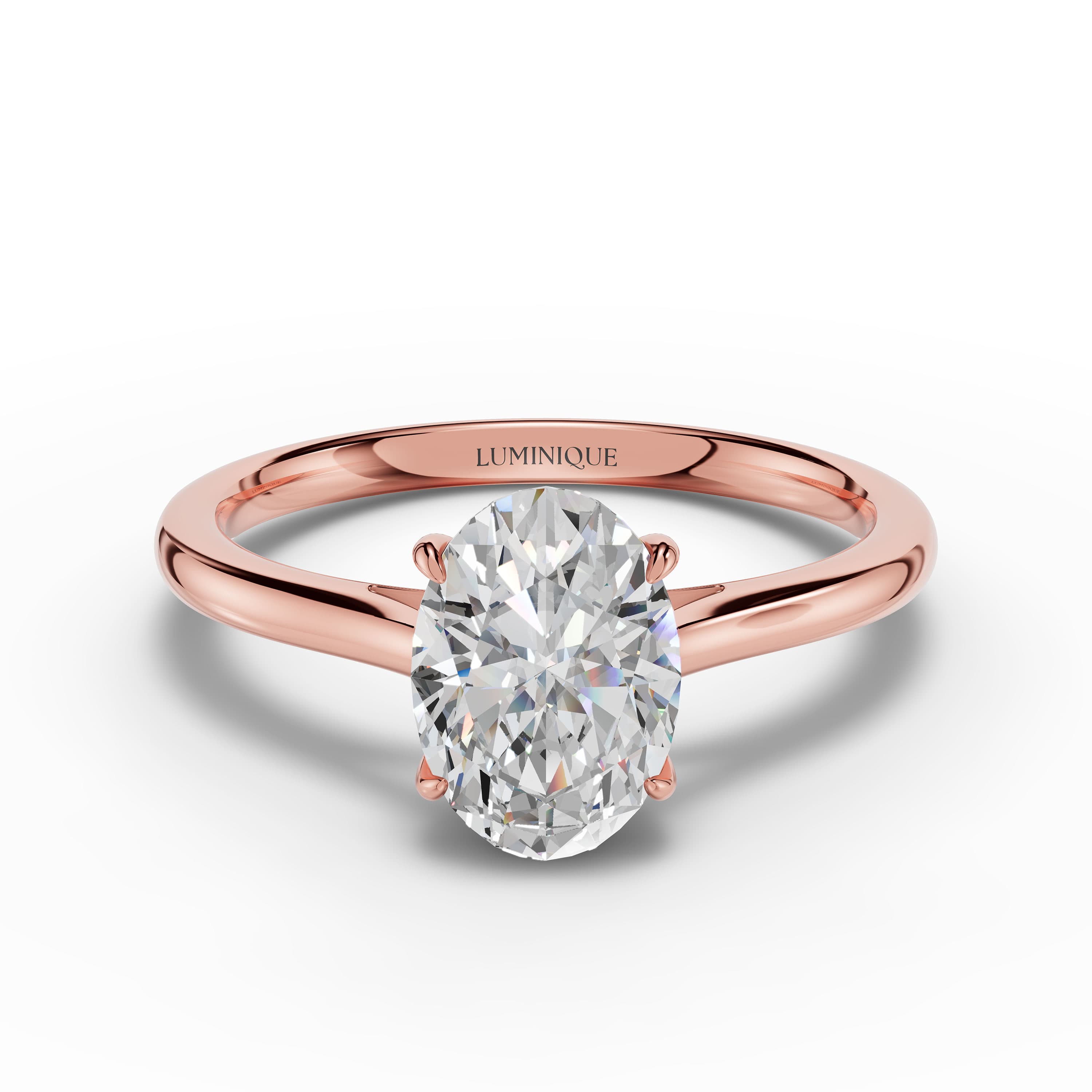N°04 Oval Solitaire Ring