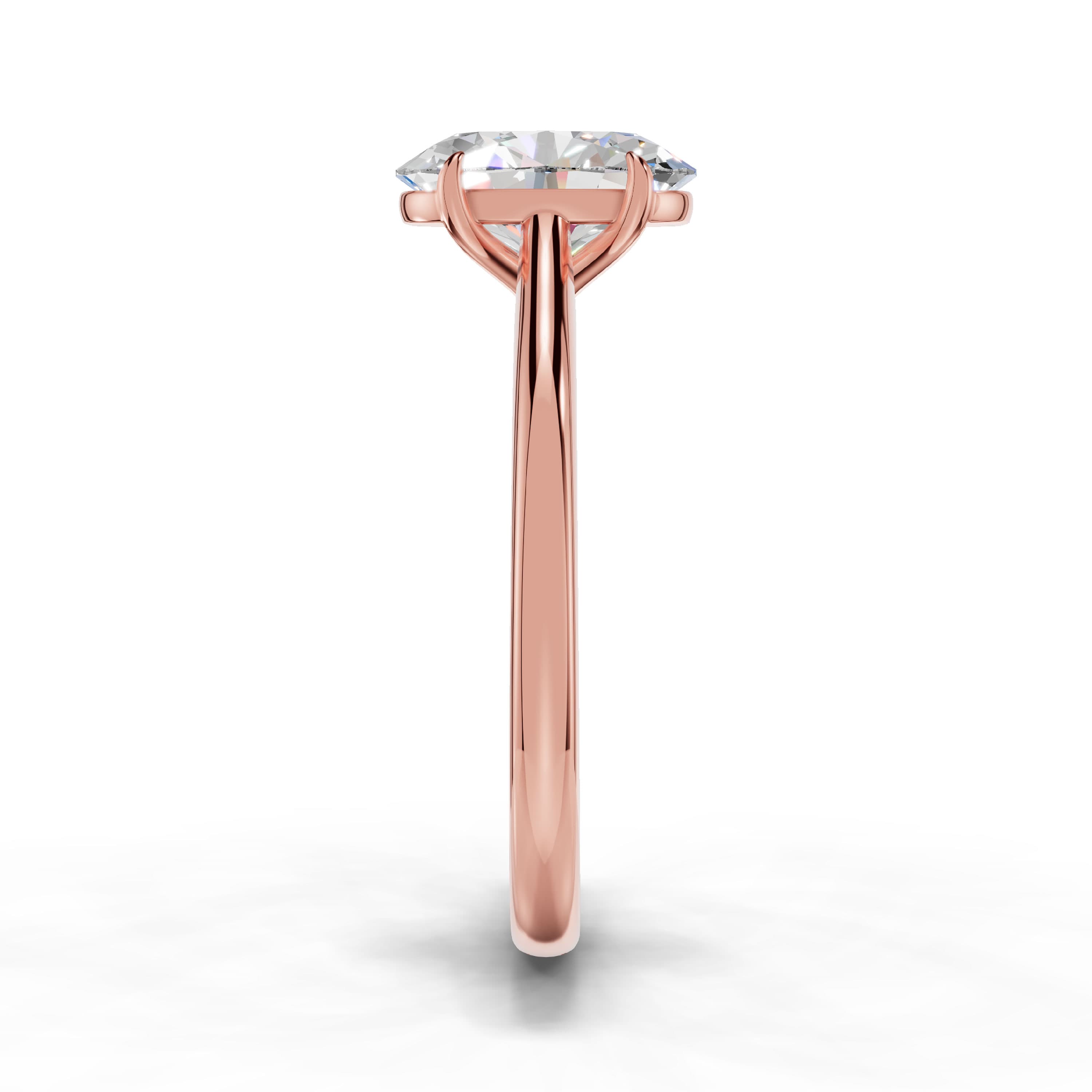 N°04 Oval Solitaire Ring