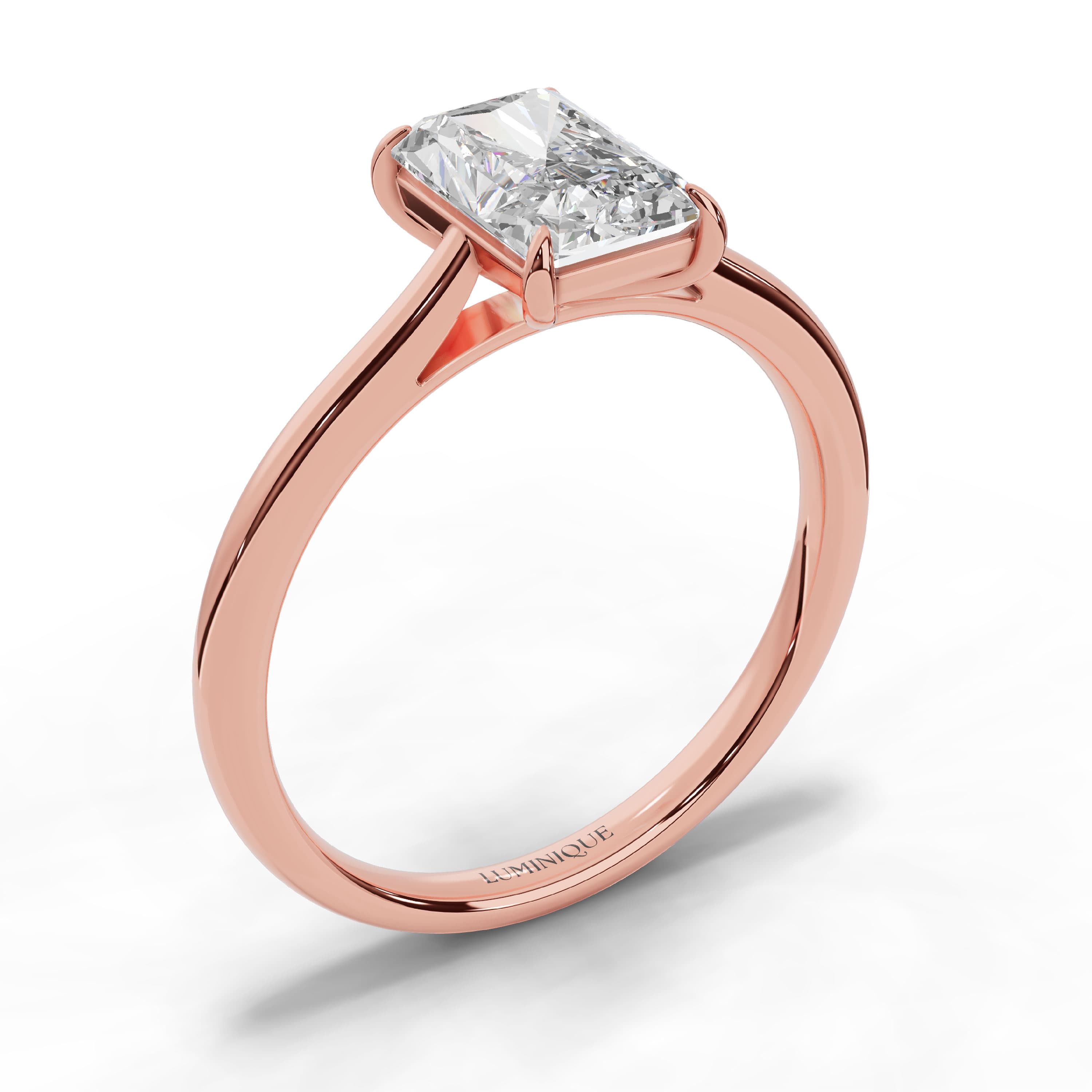 N°06 Radiant Solitaire Ring