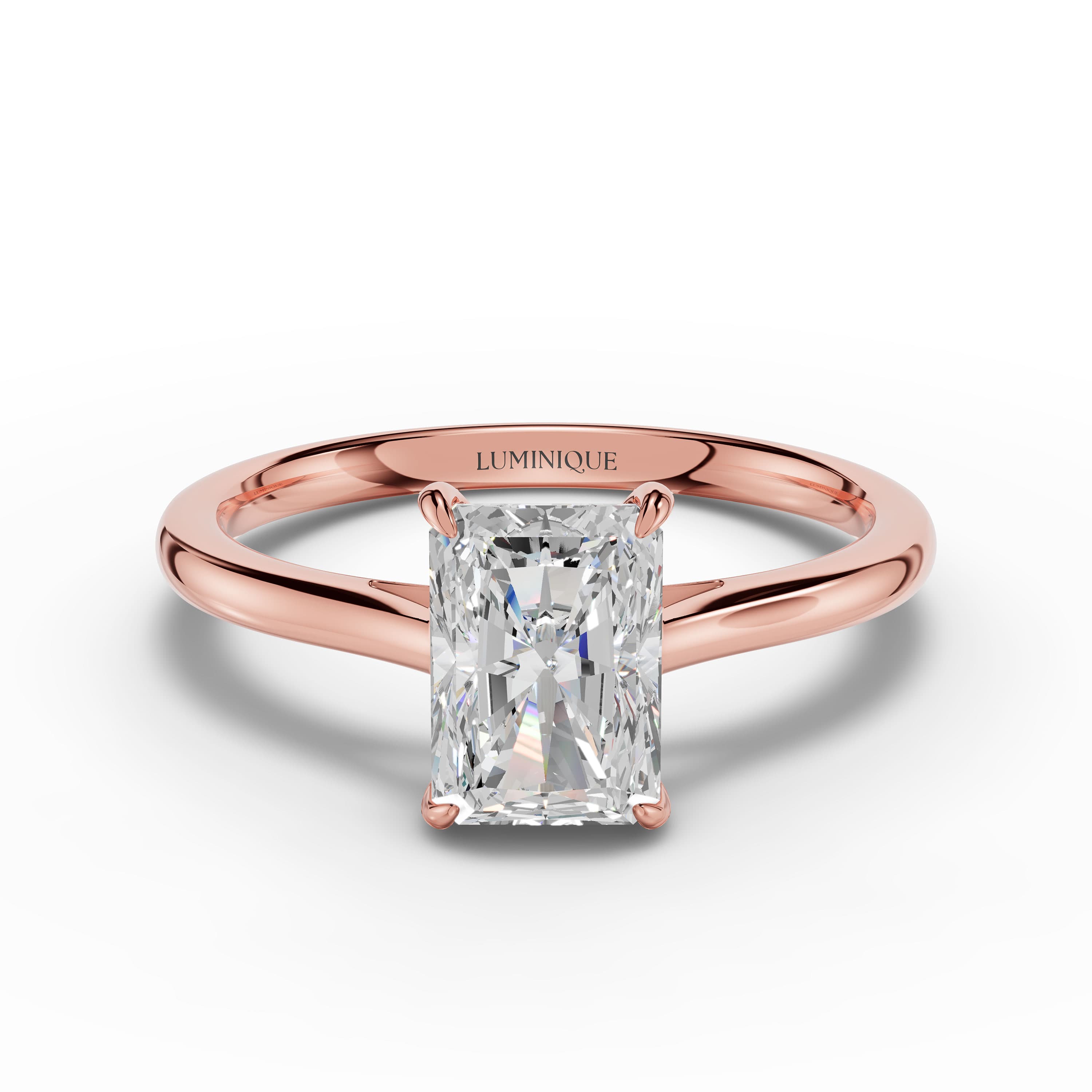 N°06 Radiant Solitaire Ring