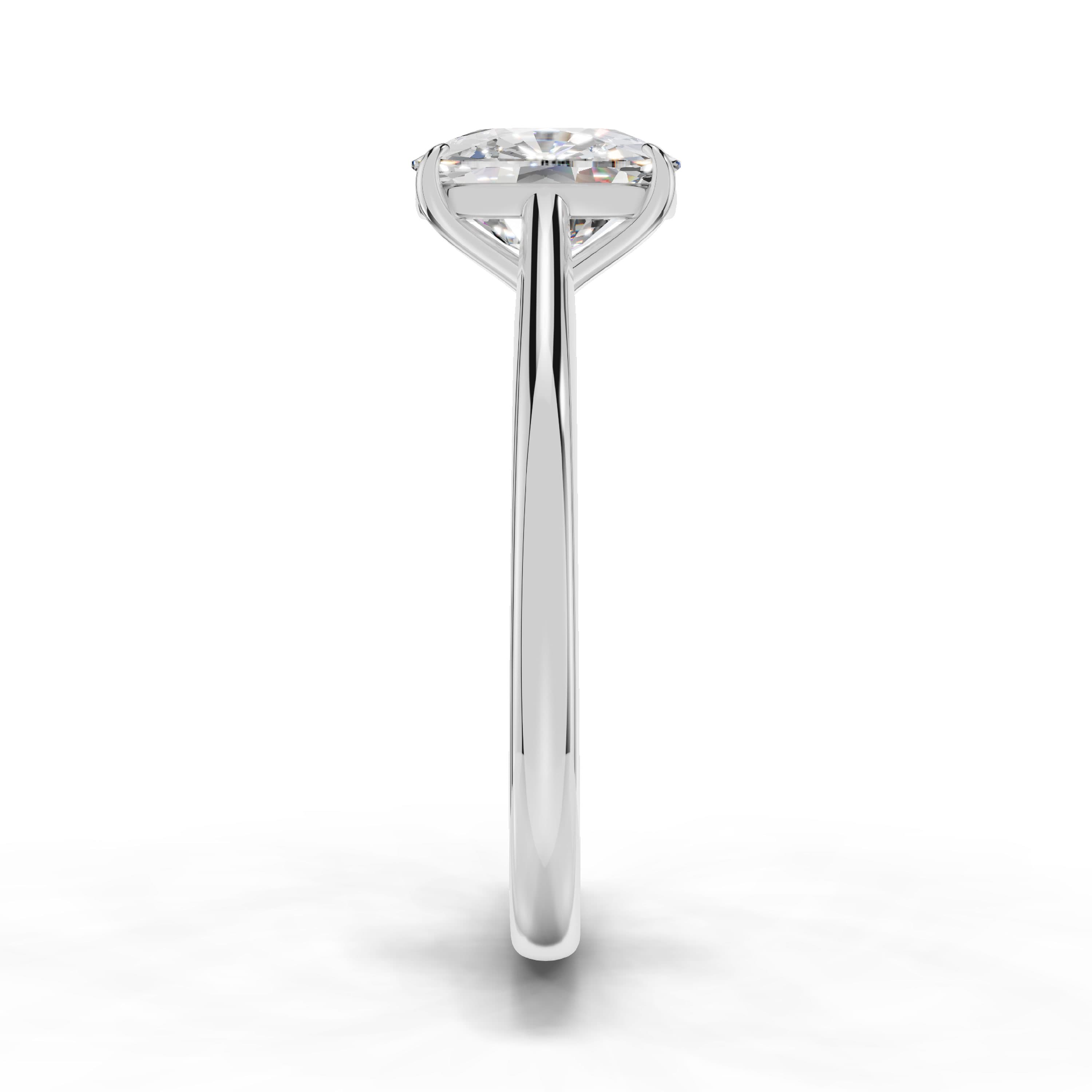 N°08 Cushion Solitaire Ring