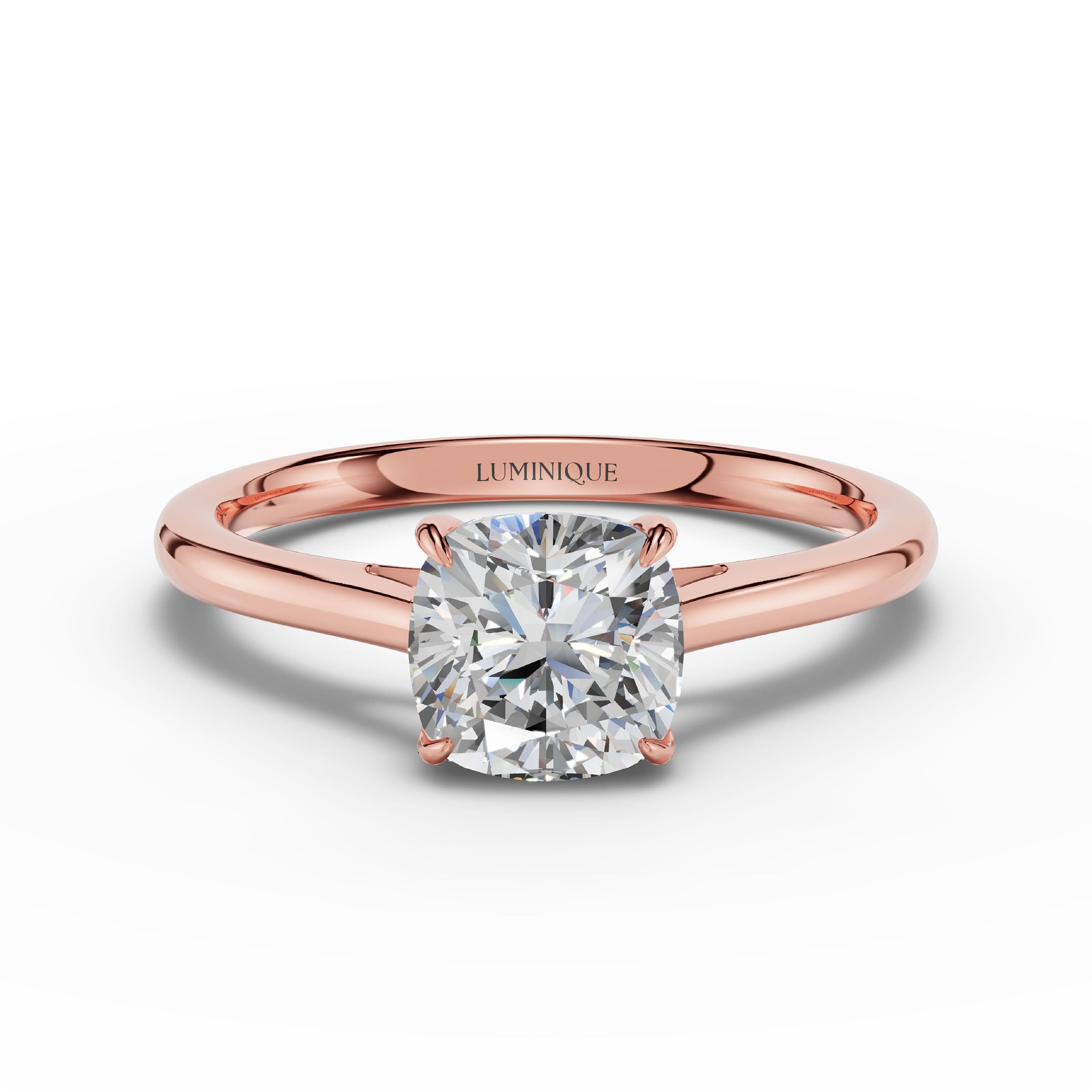 N°09 Cushion Solitaire Ring