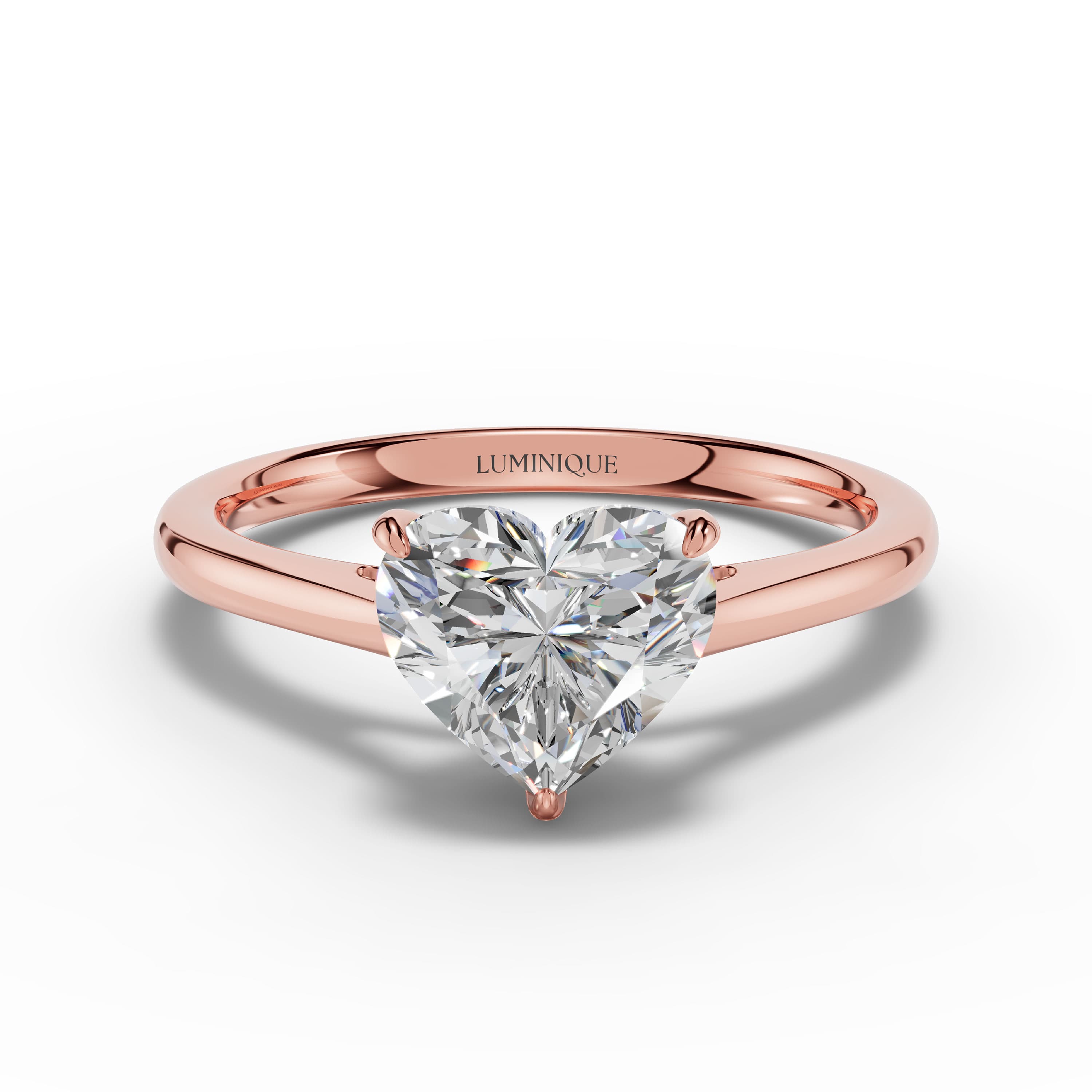 N°10 Heart Solitaire Ring