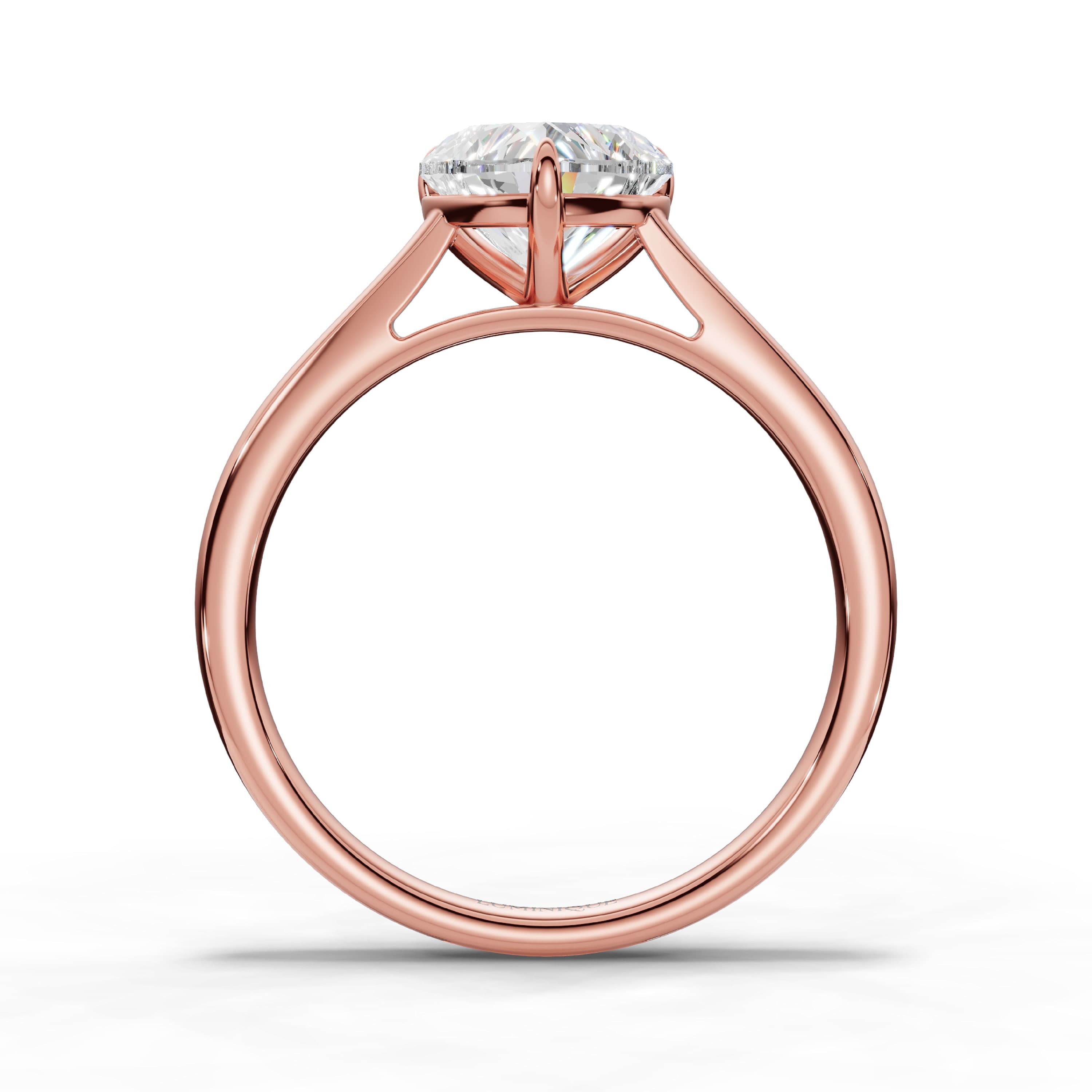 N°10 Heart Solitaire Ring