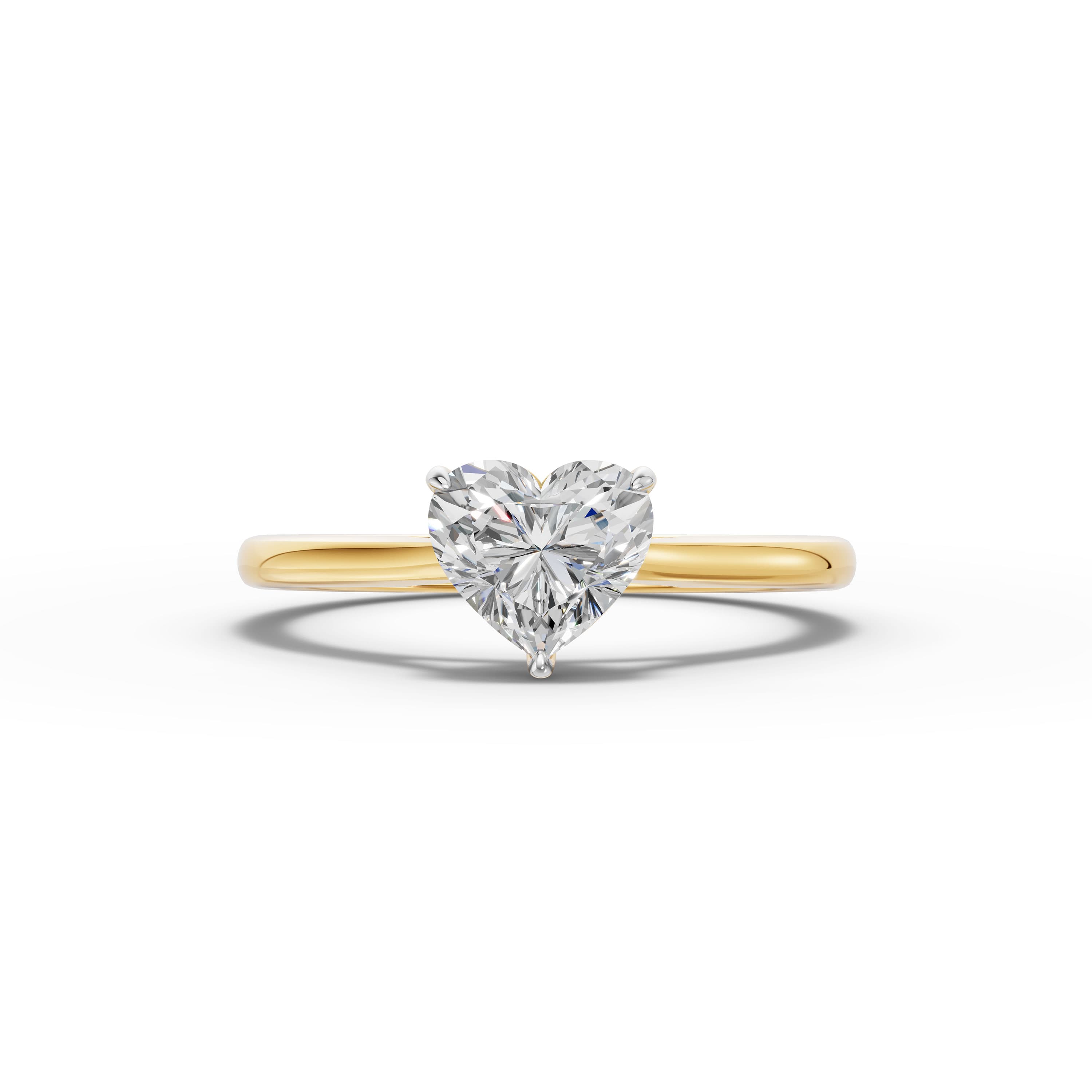 N°10 Heart Solitaire Ring