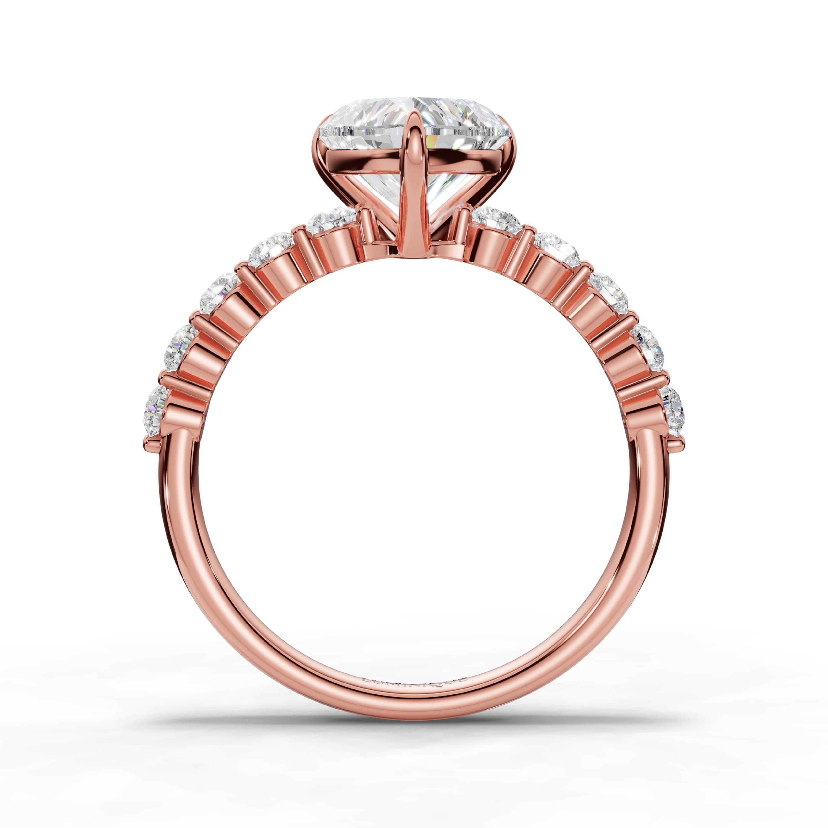 Chime Heart Halo Ring