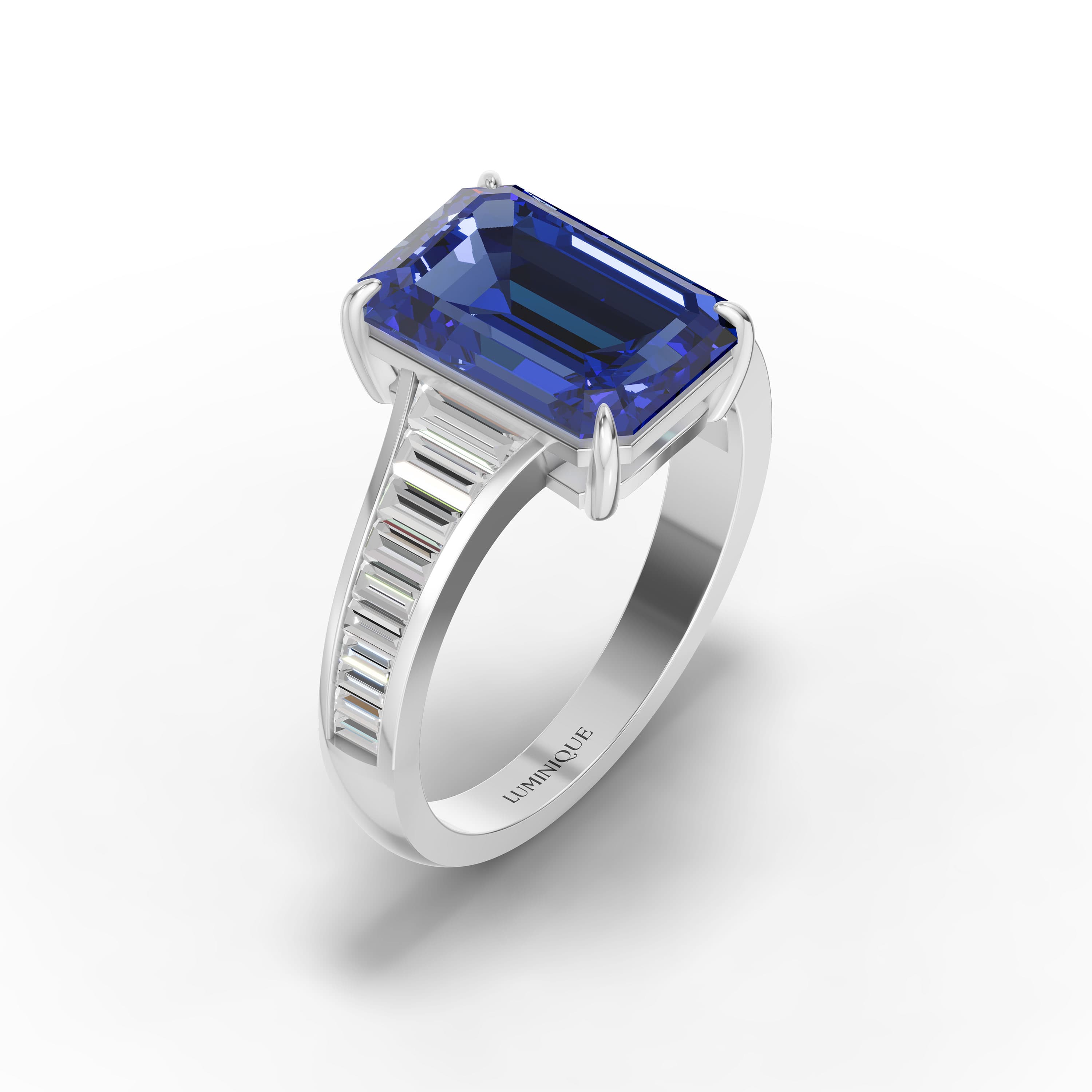 Meridian Baguette Ring
