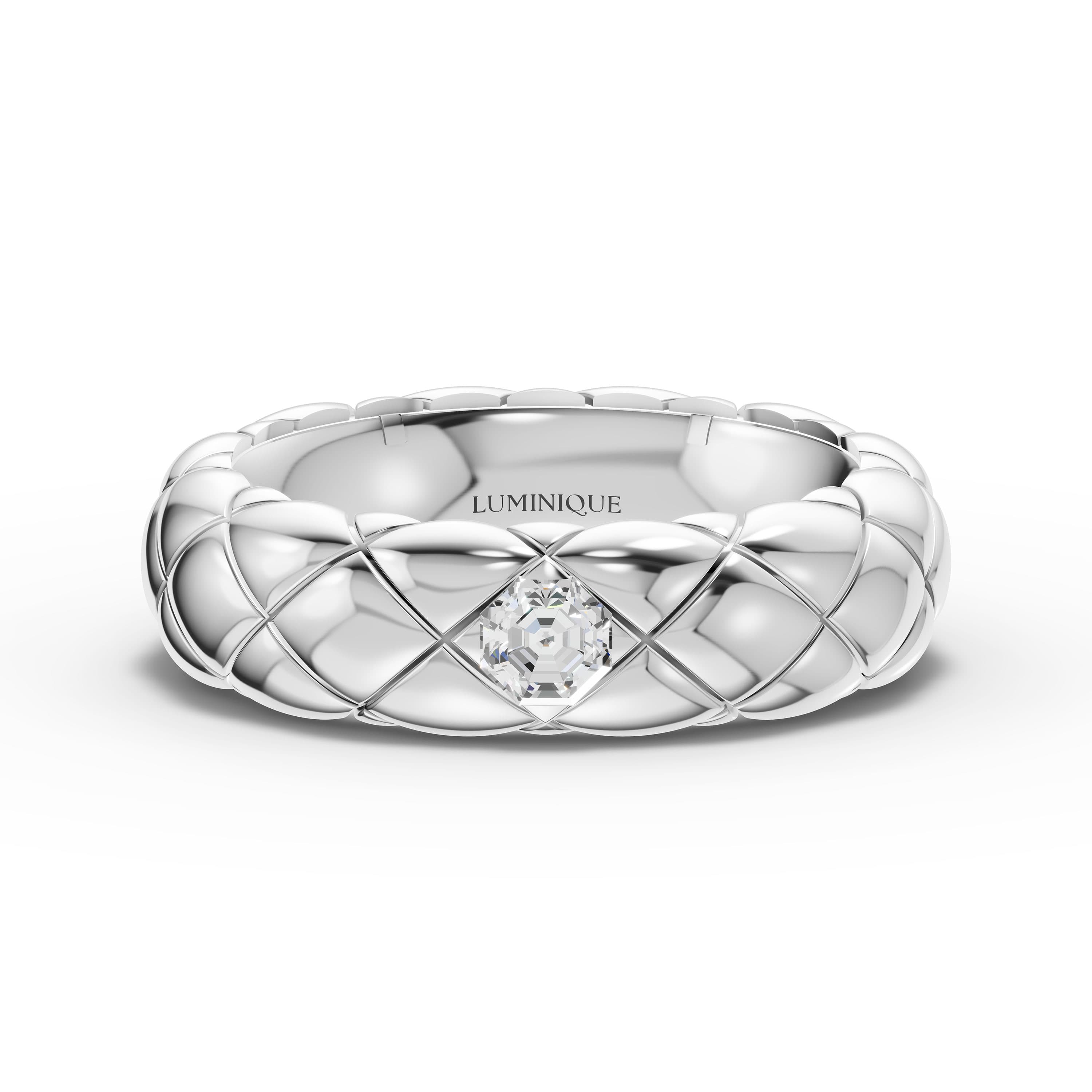 Pier Octagon Solitaire Ring