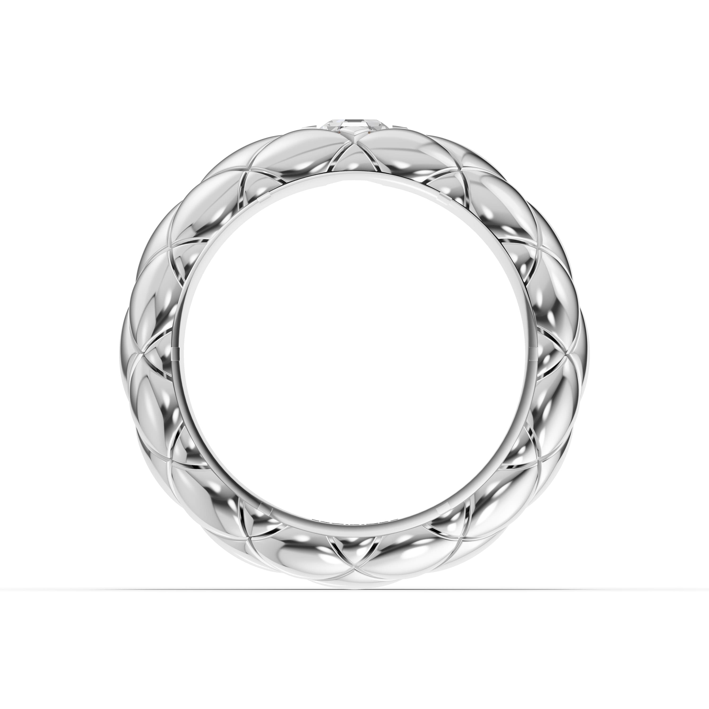 Pier Octagon Solitaire Ring
