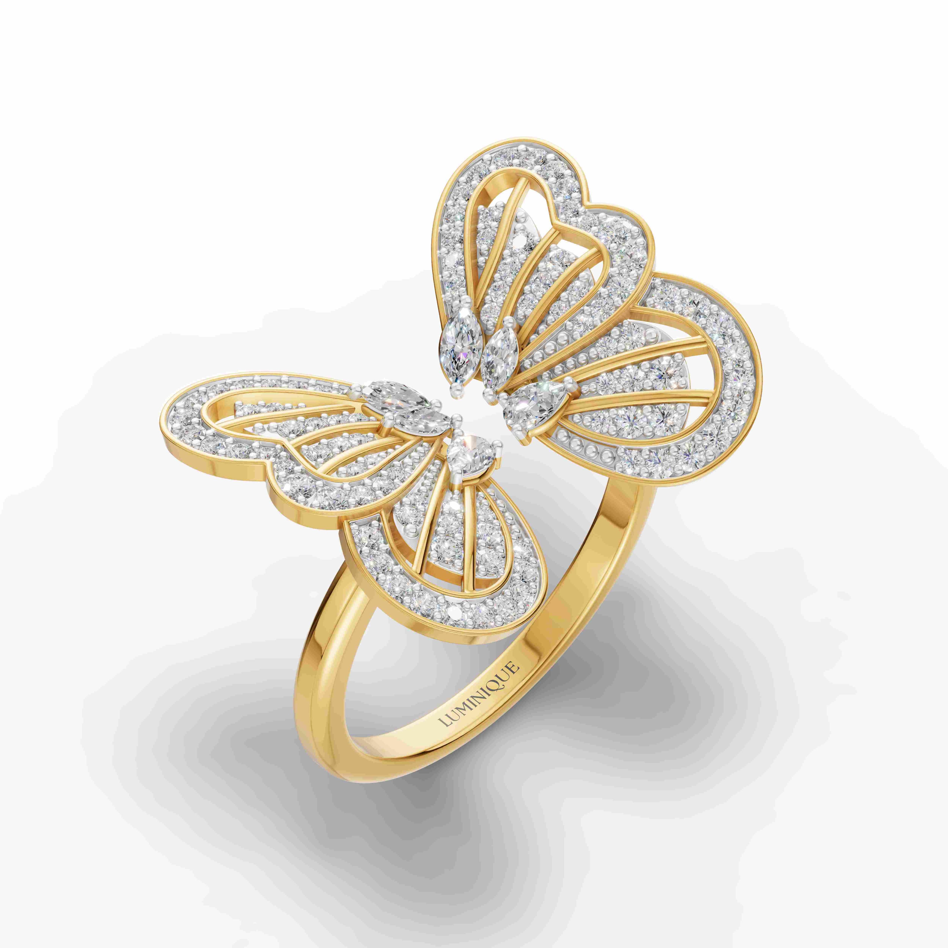 Chirp Cluster Statement Ring