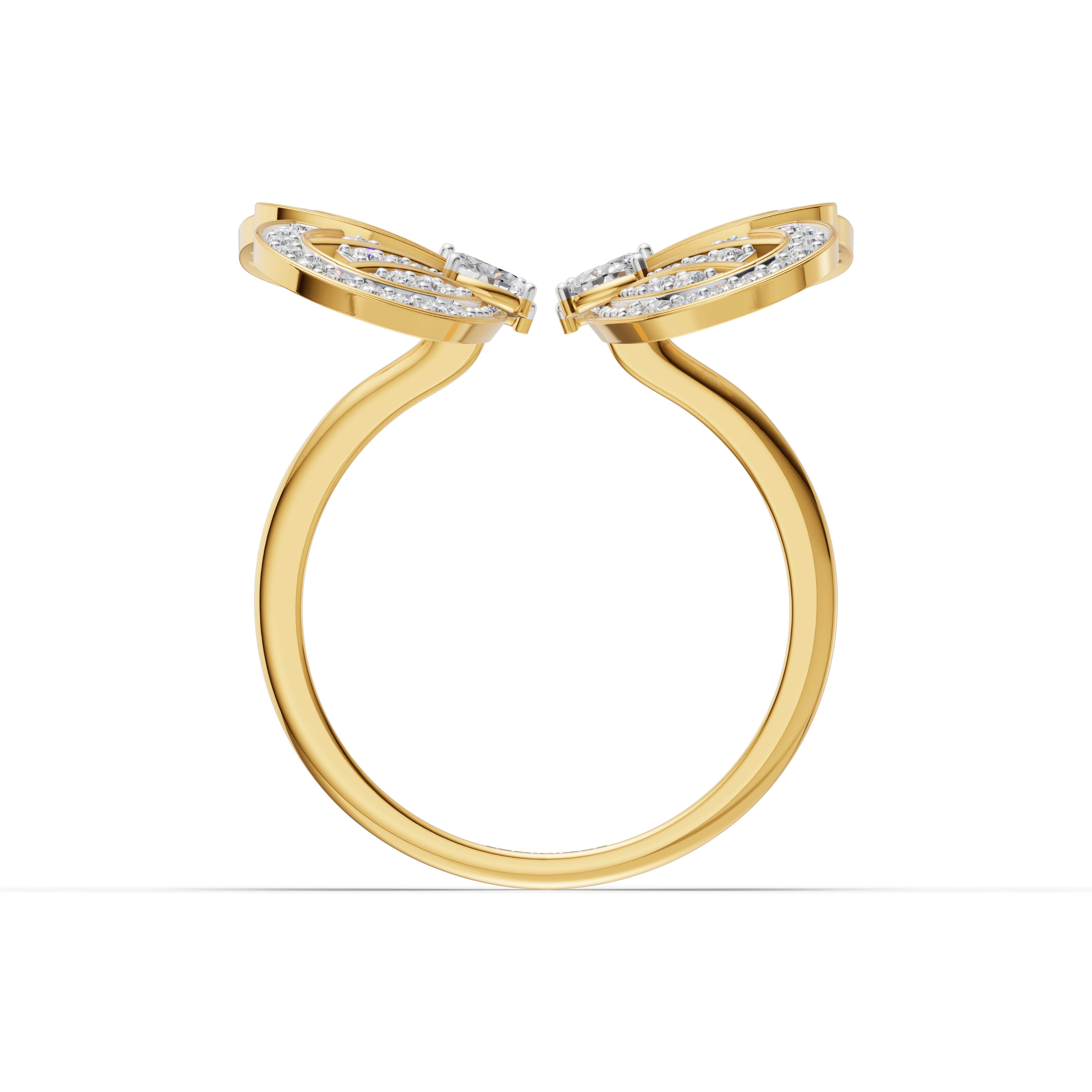 Chirp Cluster Statement Ring