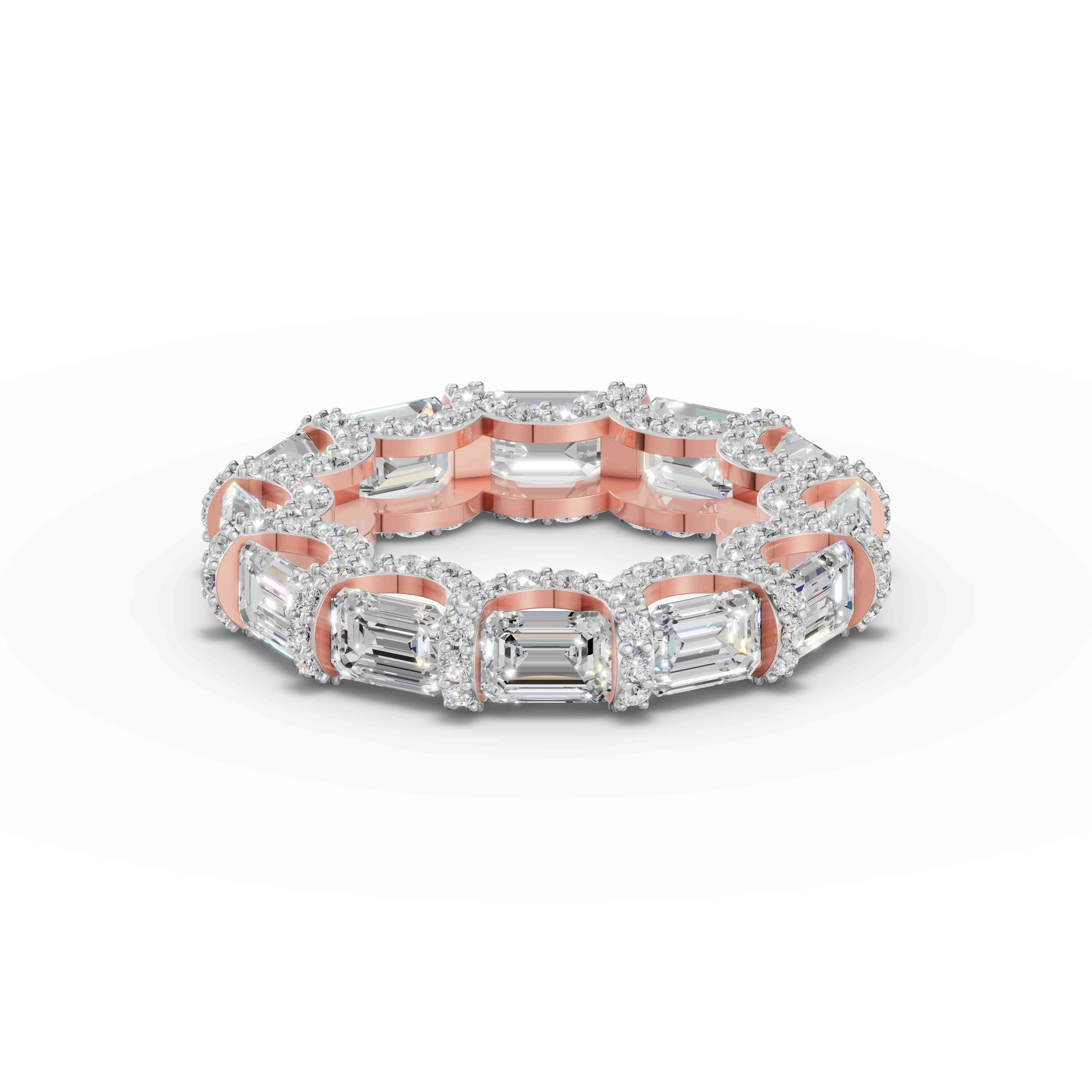 Headland Emerald Eternity Band