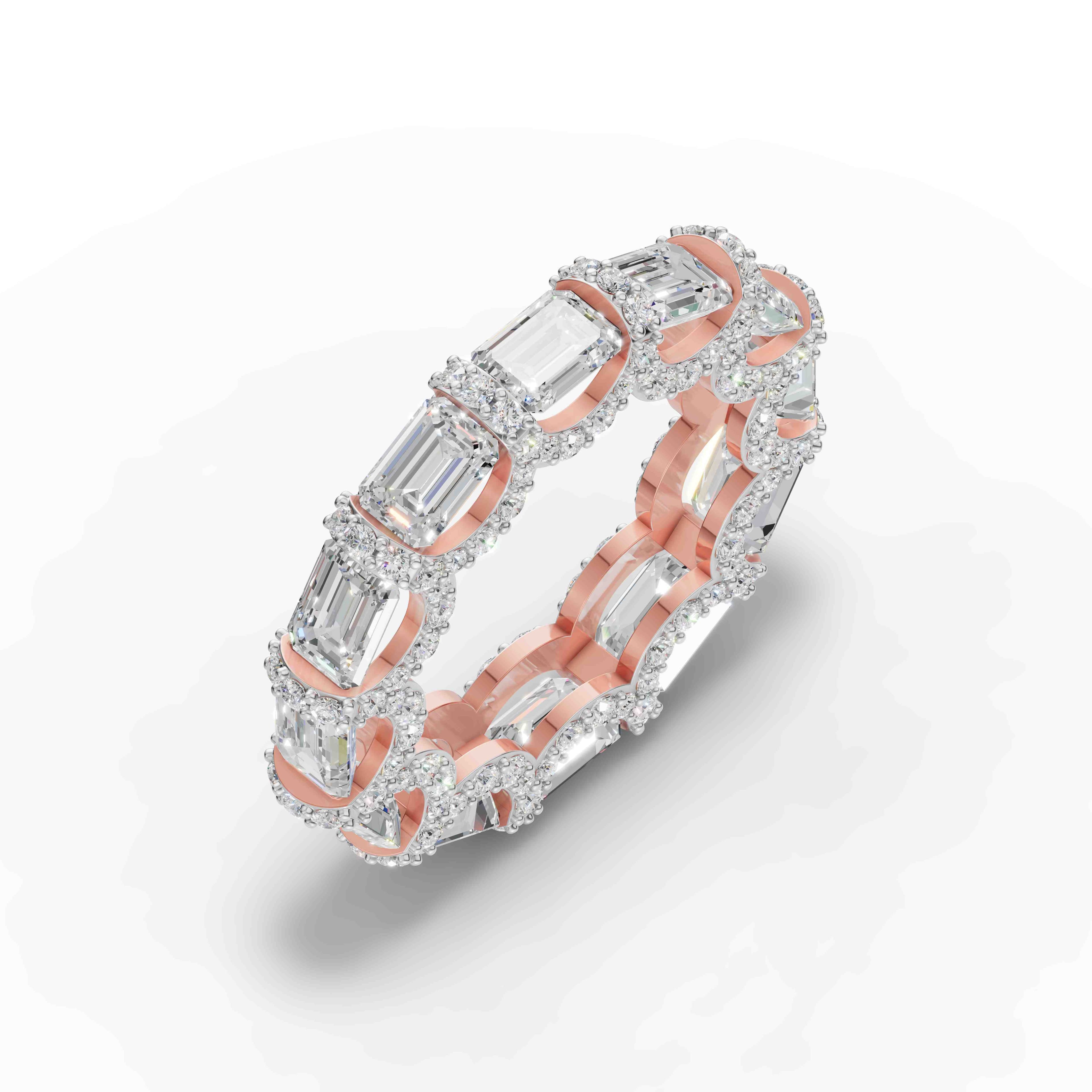 Headland Emerald Eternity Band