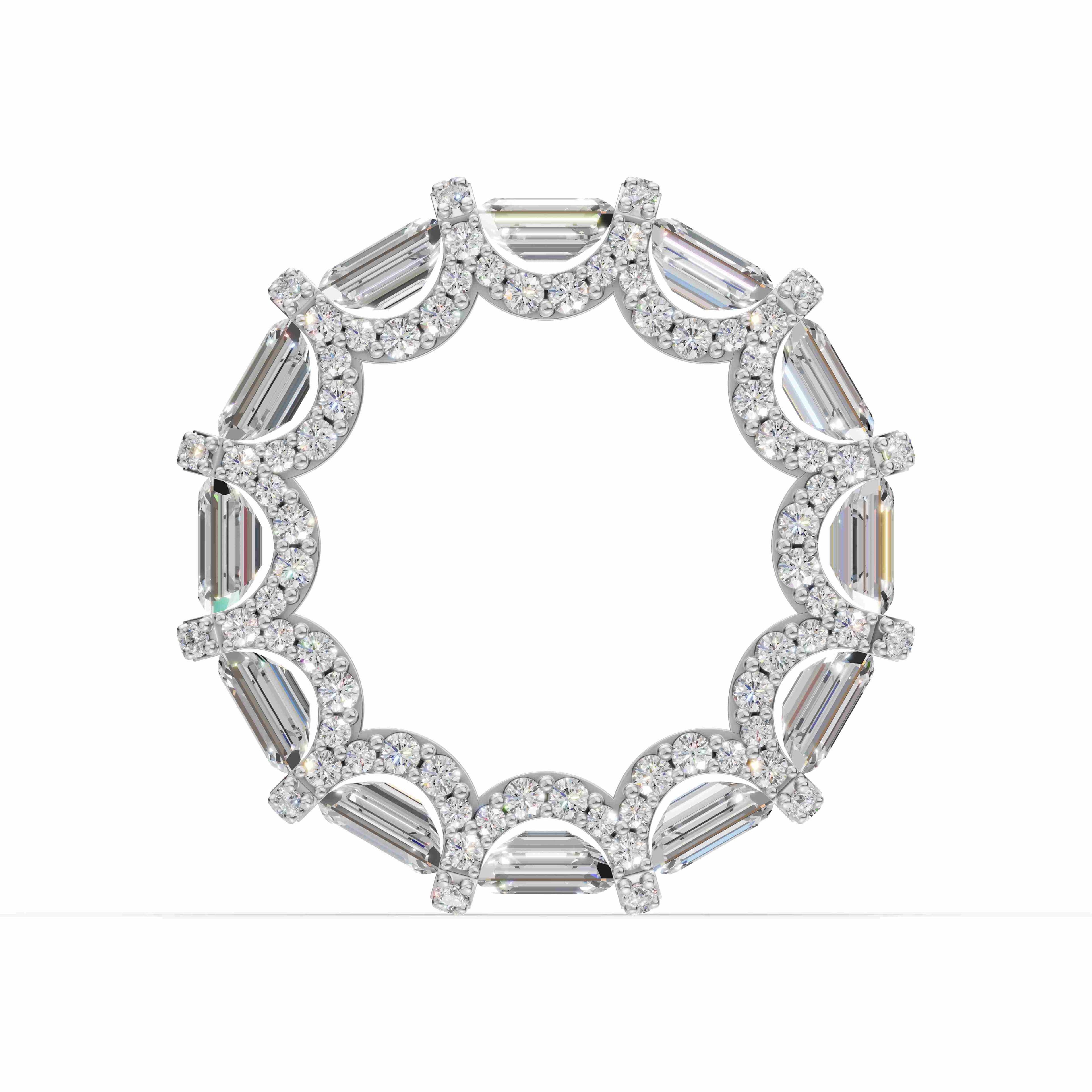 Headland Emerald Eternity Band