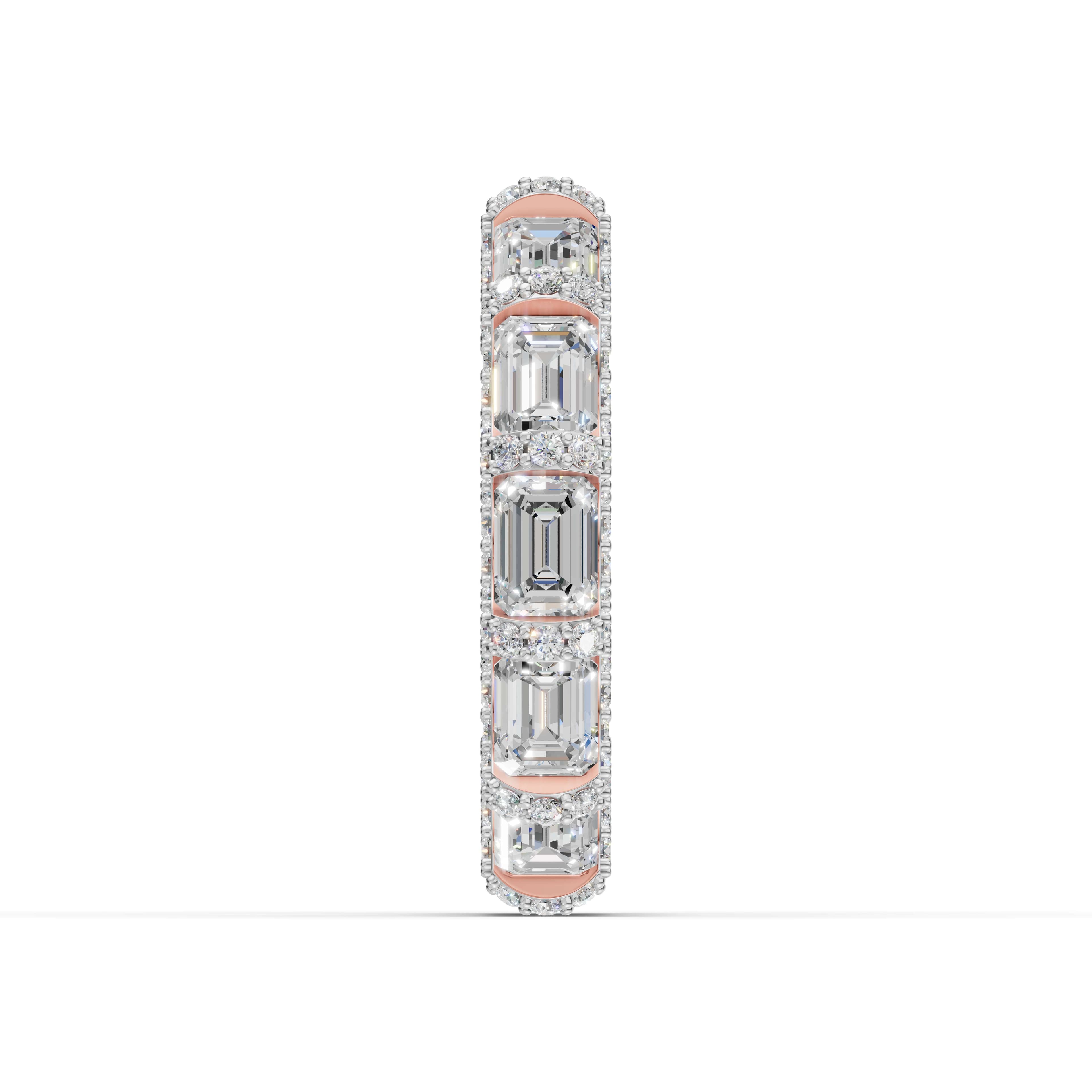 Headland Emerald Eternity Band