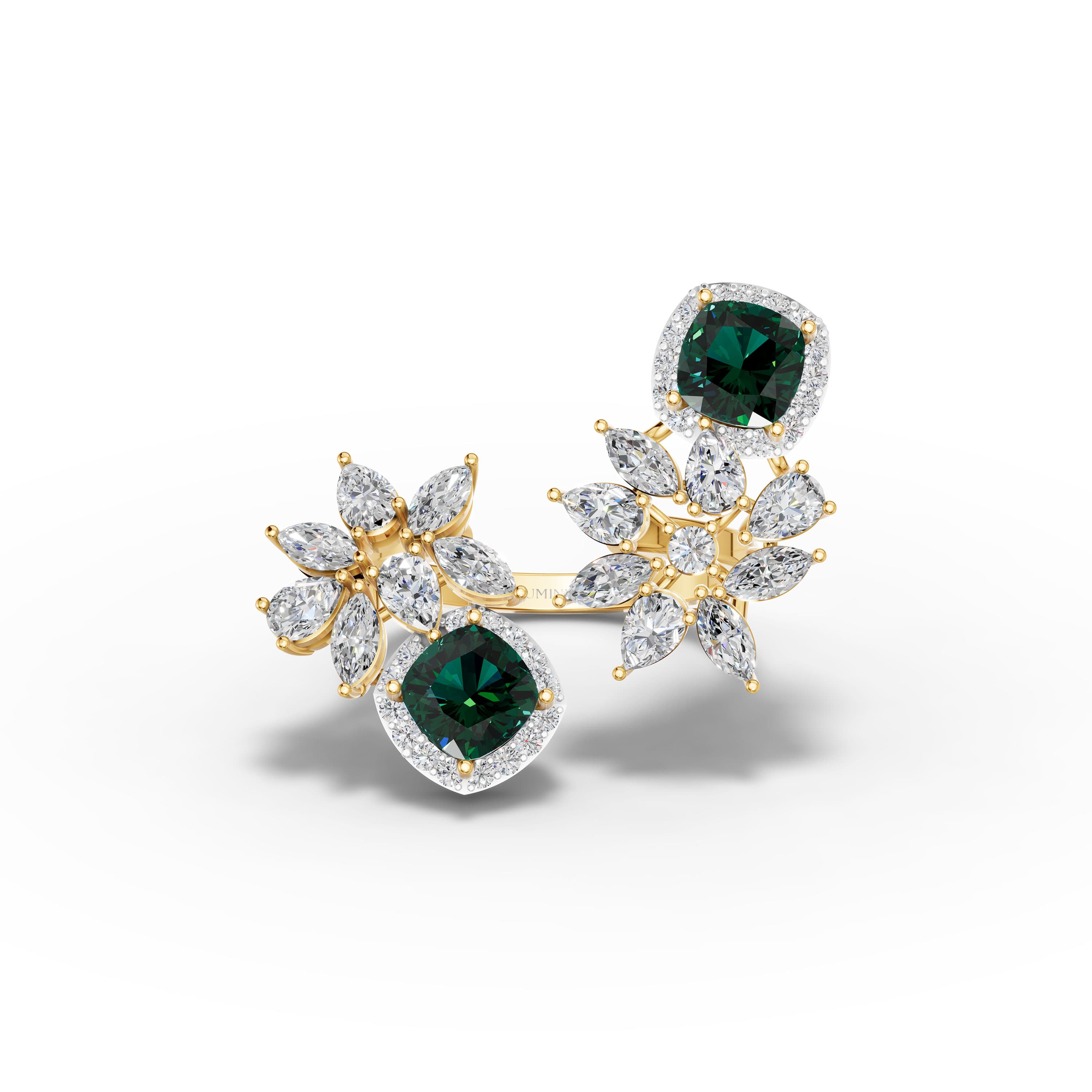 Yvonne Cushion Statement Ring