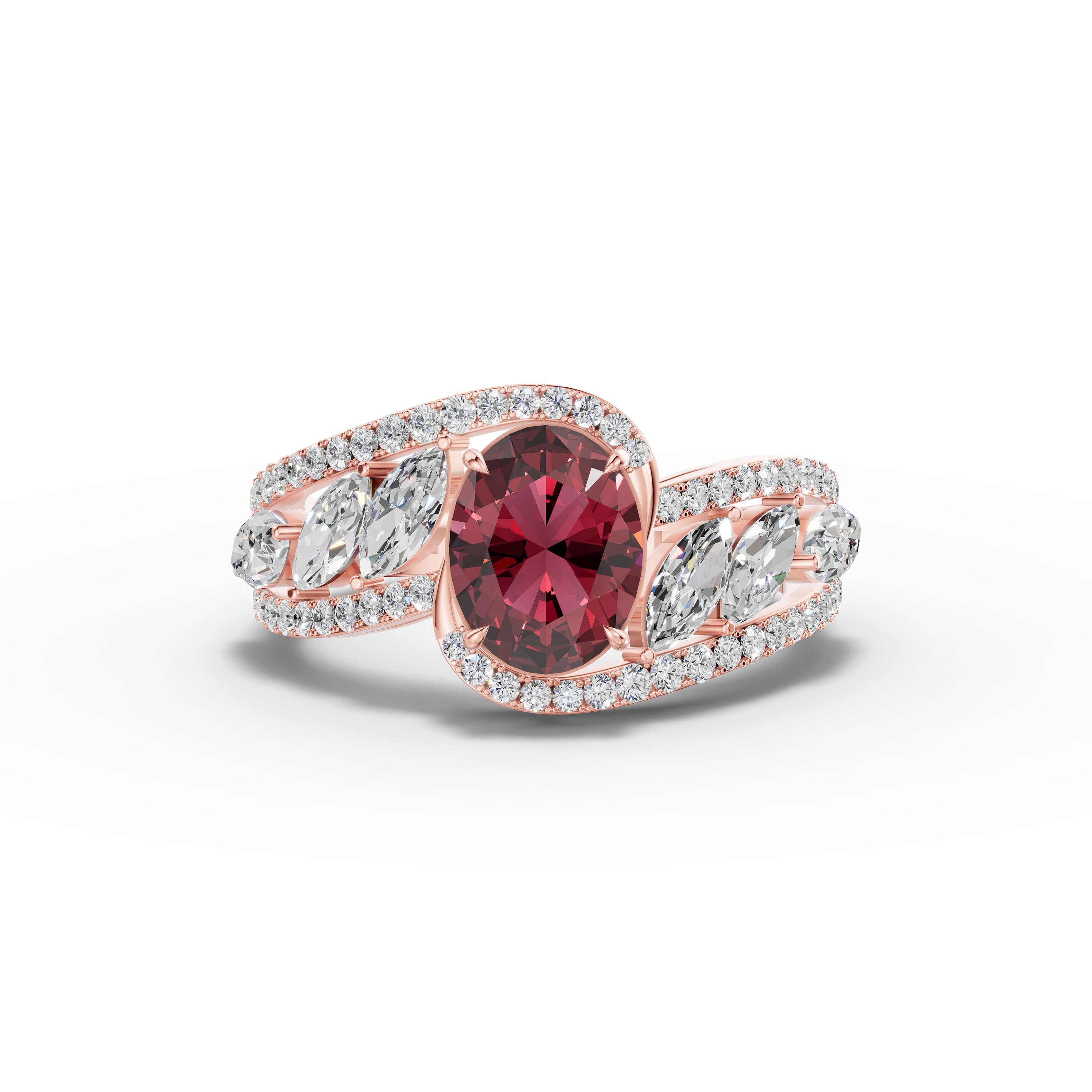 Wenna Oval Statement Ring