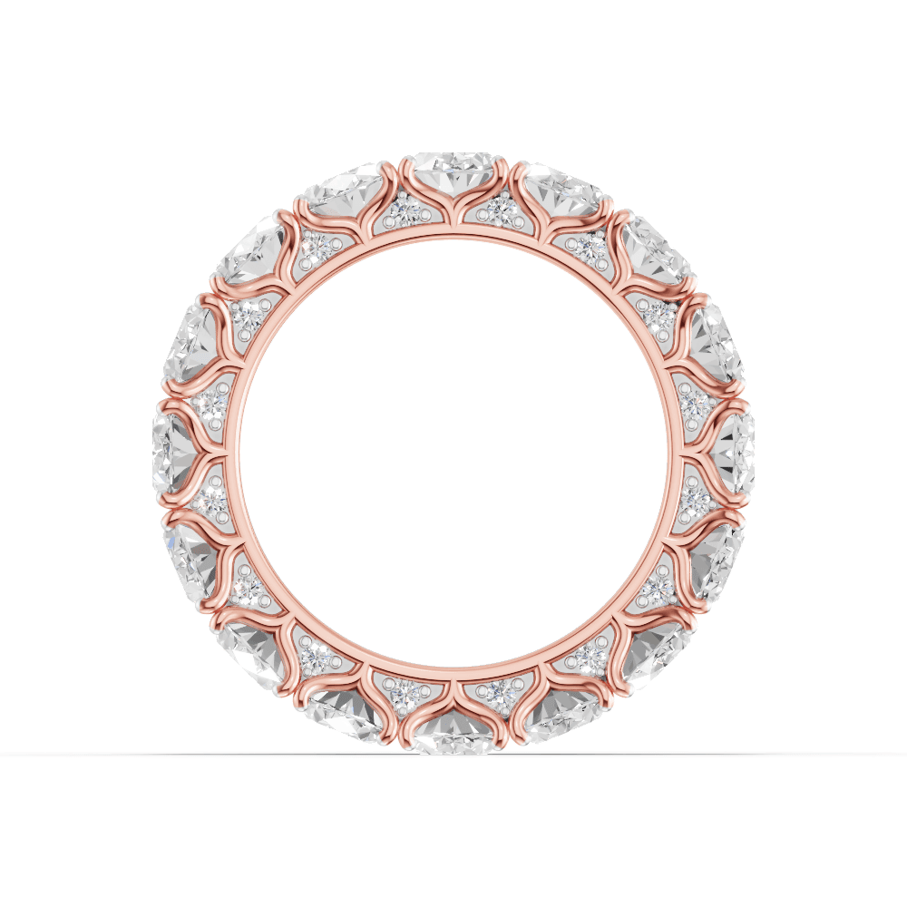 Riverstone Oval Cluster Ring