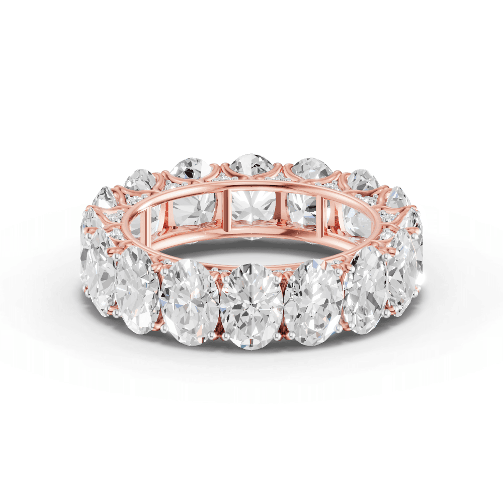 Riverstone Oval Cluster Ring