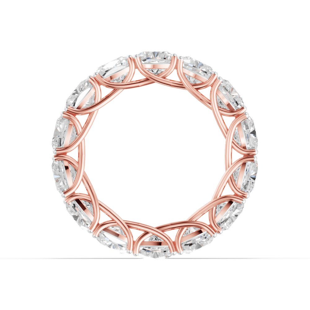 Shoal Cushion Cluster Ring