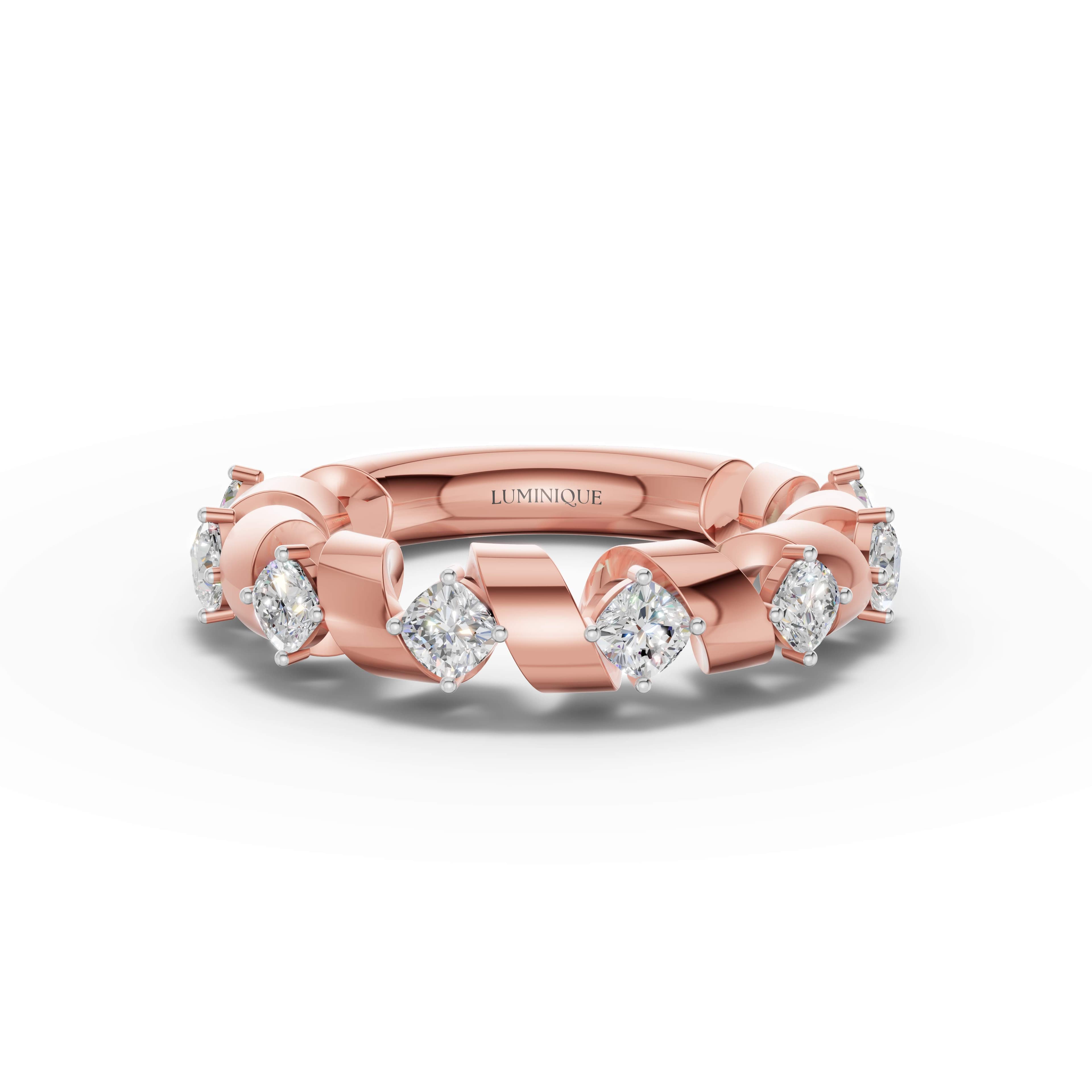 Orchard Cushion Pave Band